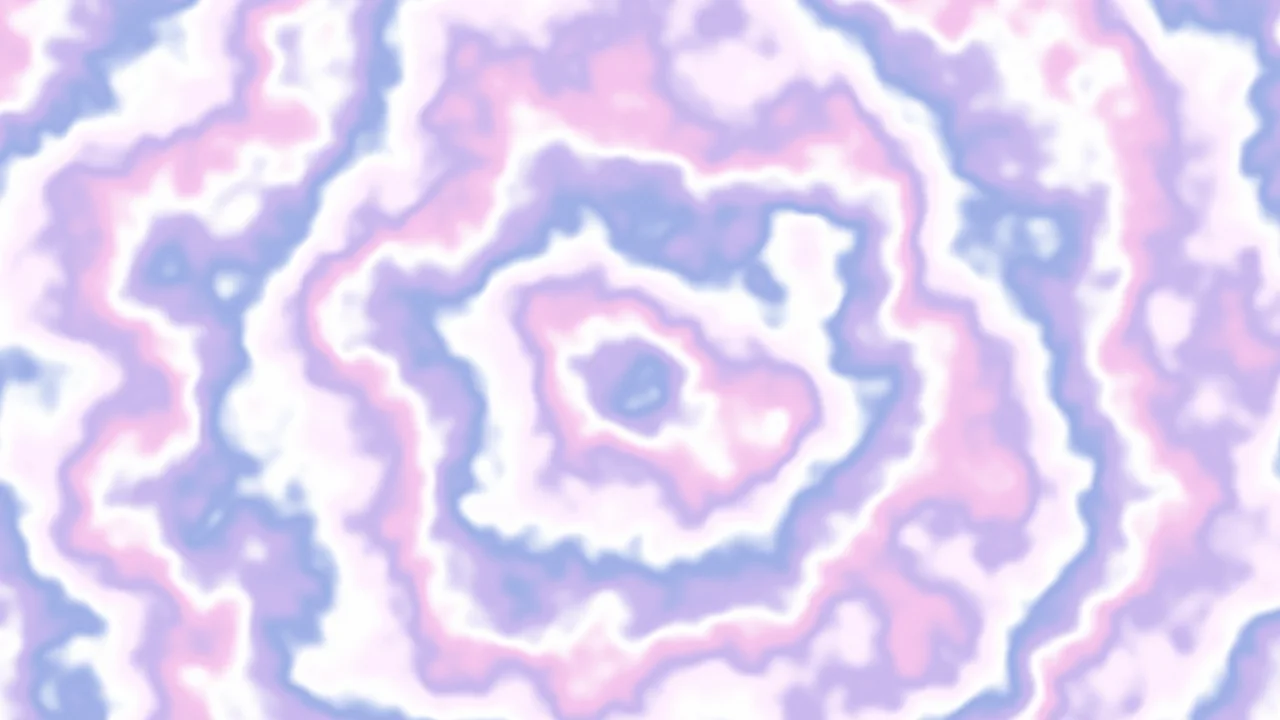 Lavender Bullseye Tie Dye desktop wallpaper in 4K