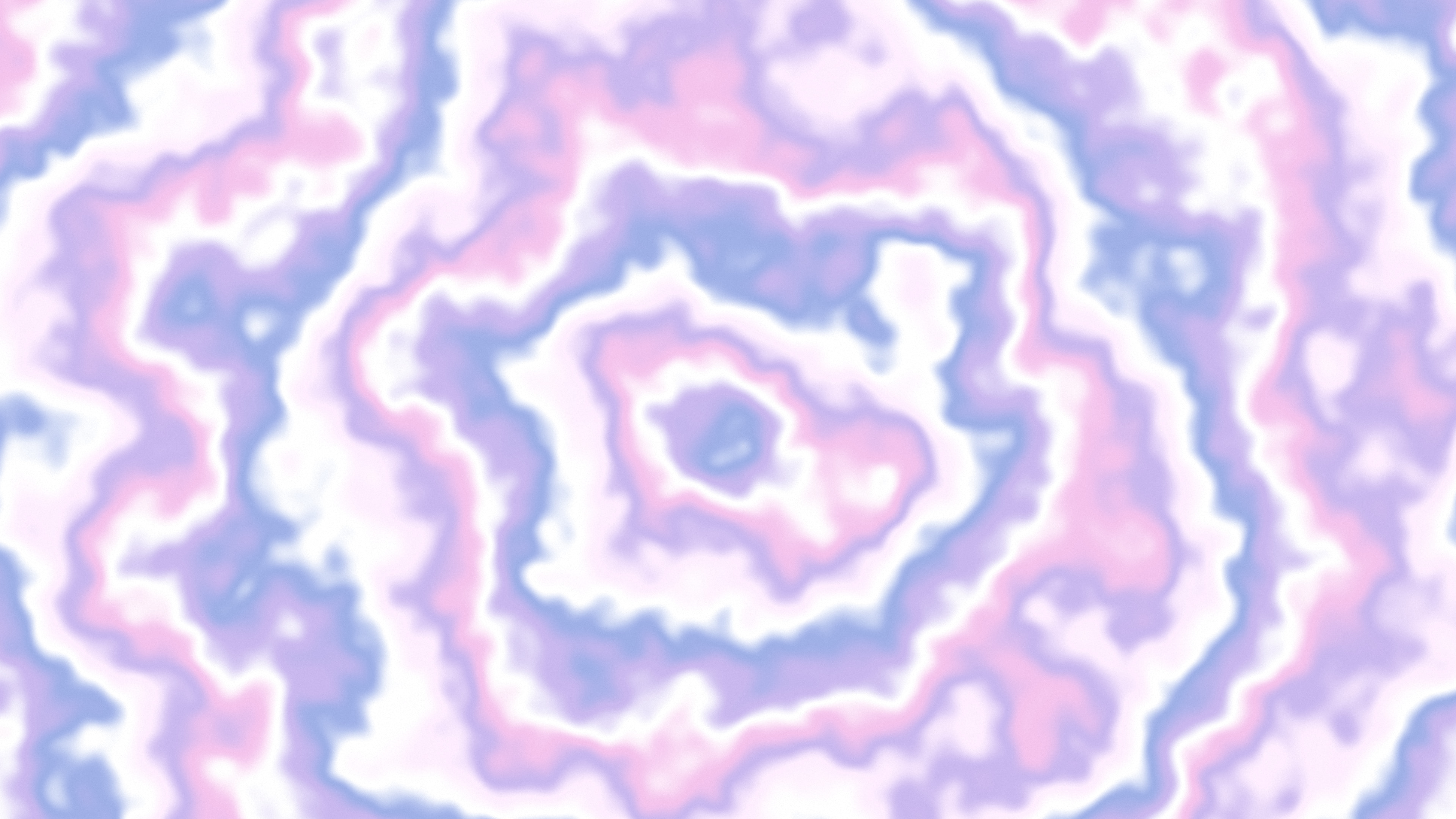 Lavender Bullseye Tie Dye desktop wallpaper in 4K