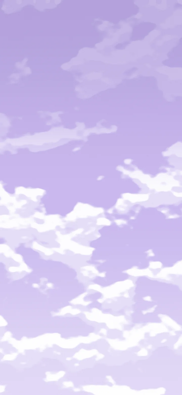 Lavender Cloudy Sky wallpaper for iPhone and Android