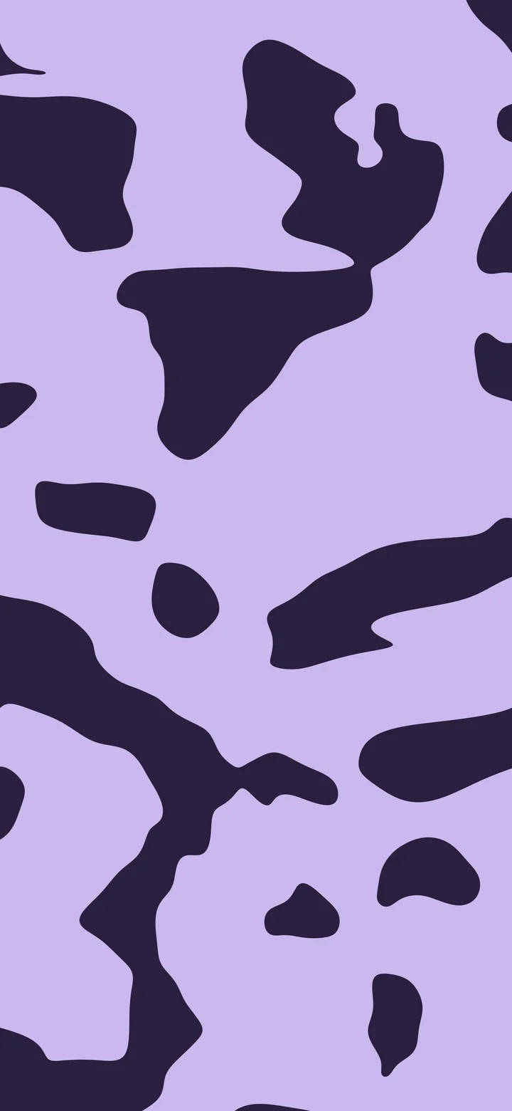 Lavender Cow Print wallpaper for iPhone and Android
