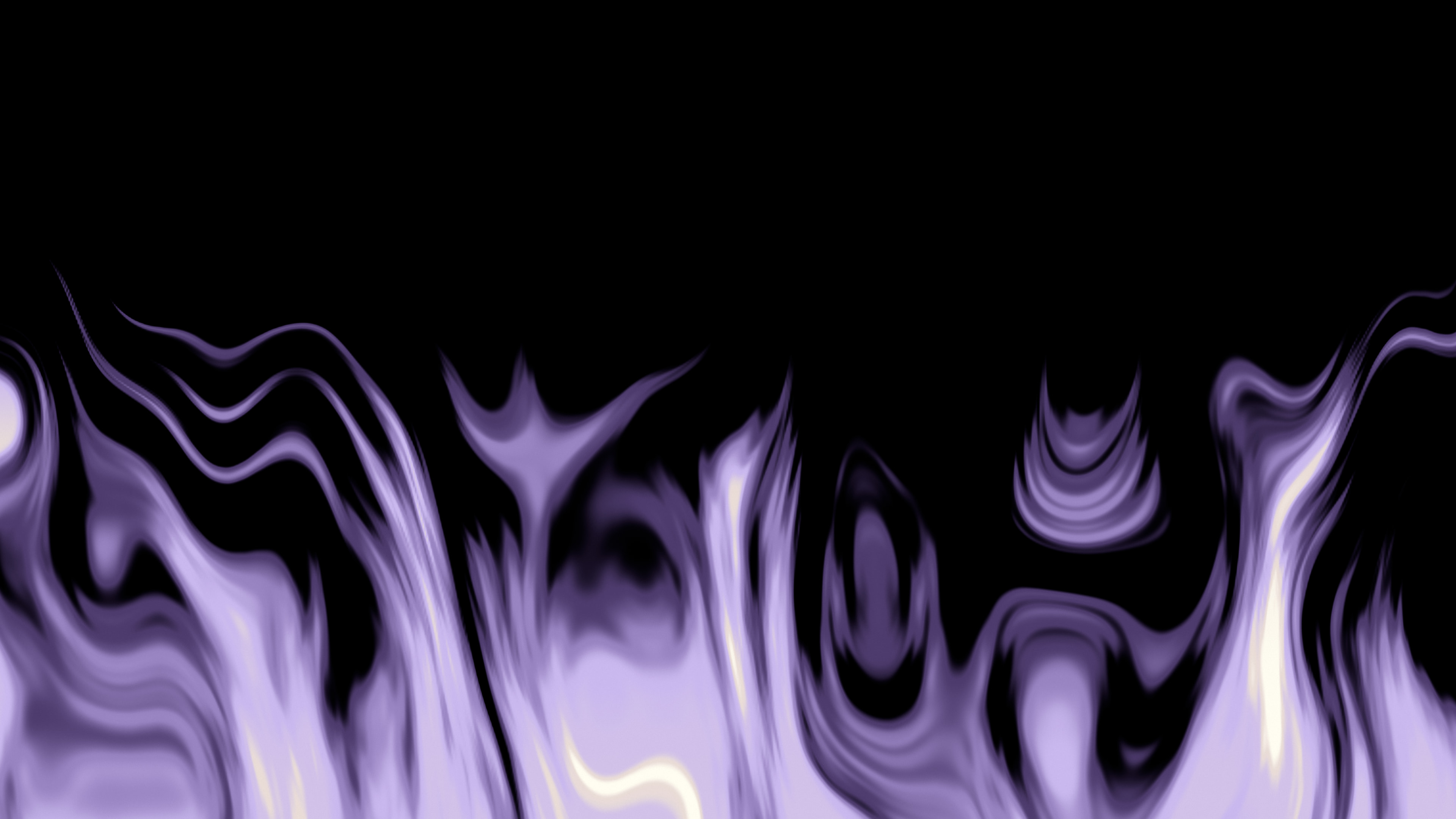 Lavender Fire Flames desktop wallpaper in 4K