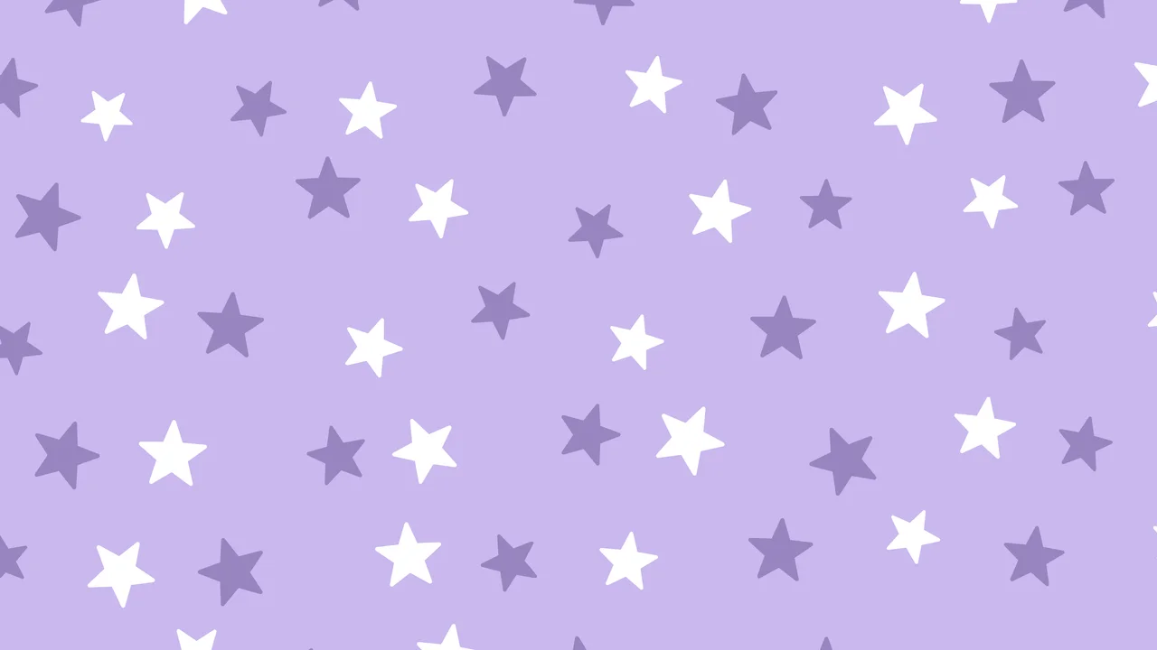 Lavender Star Pattern desktop wallpaper in 4K
