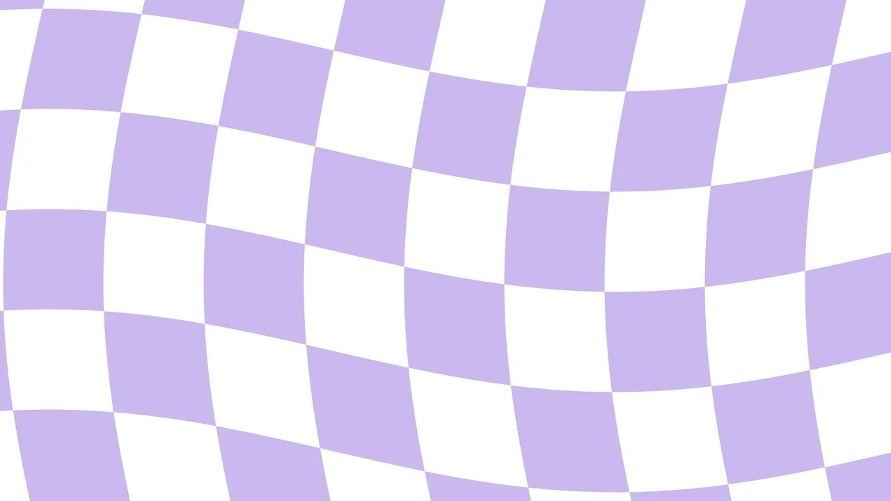Lavender Wavy Checkered desktop wallpaper in 4K