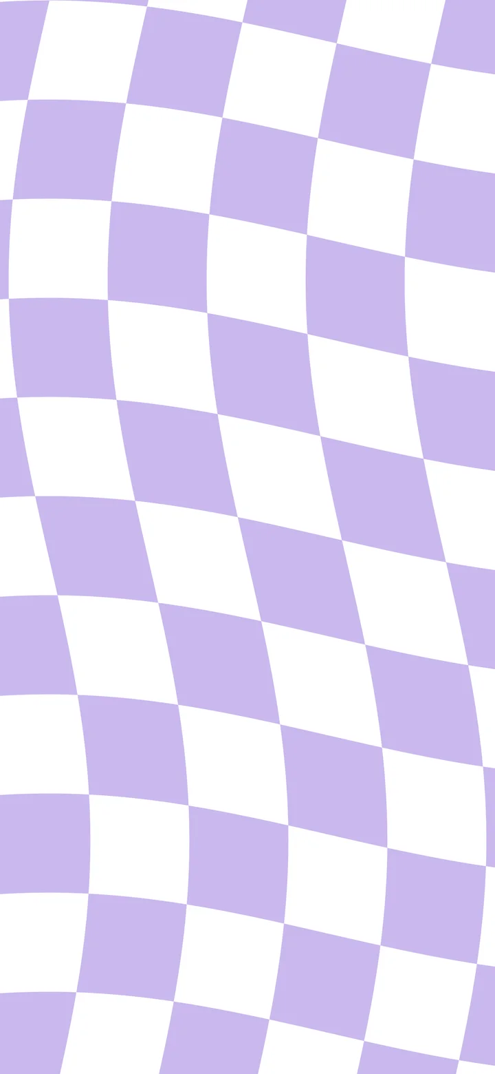 Lavender Wavy Checkered wallpaper for iPhone and Android