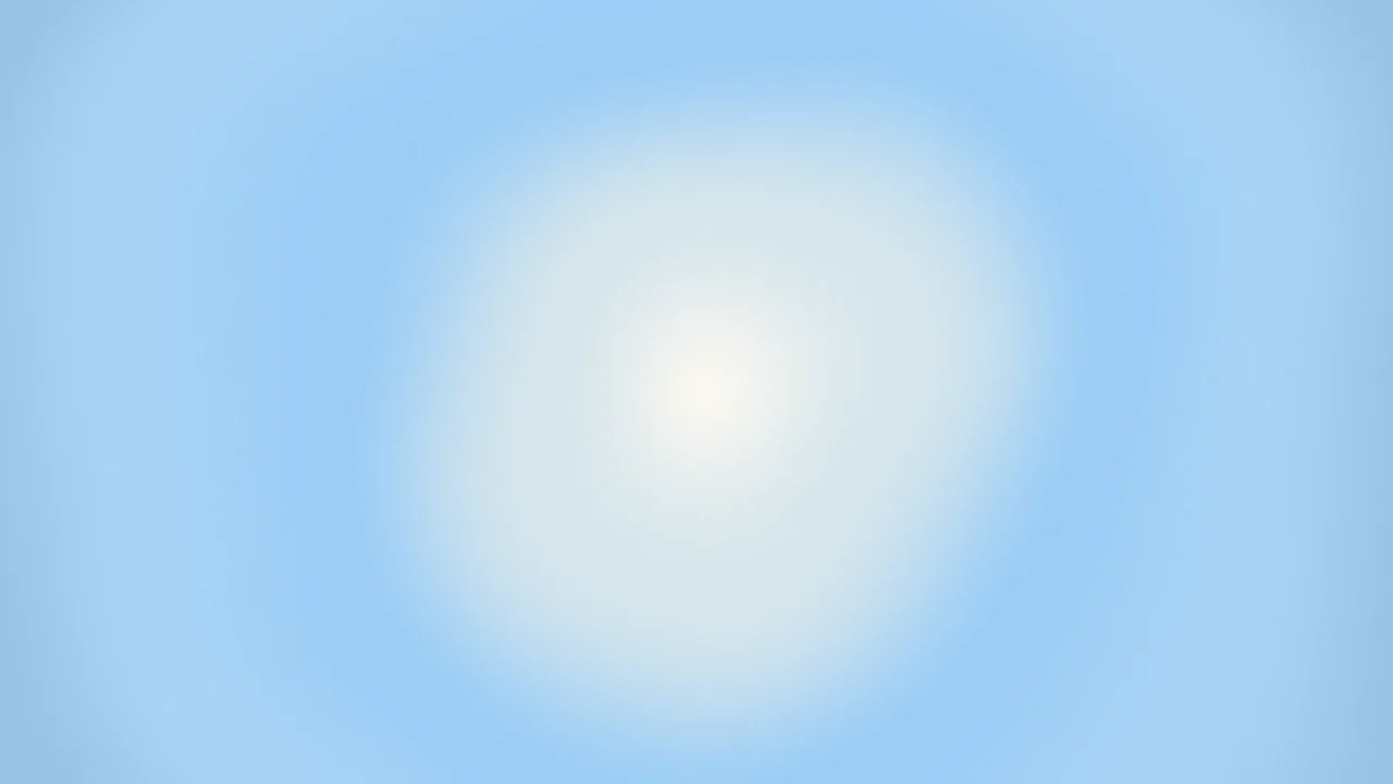 Light Blue and Cream Aura Gradient desktop wallpaper in 4K