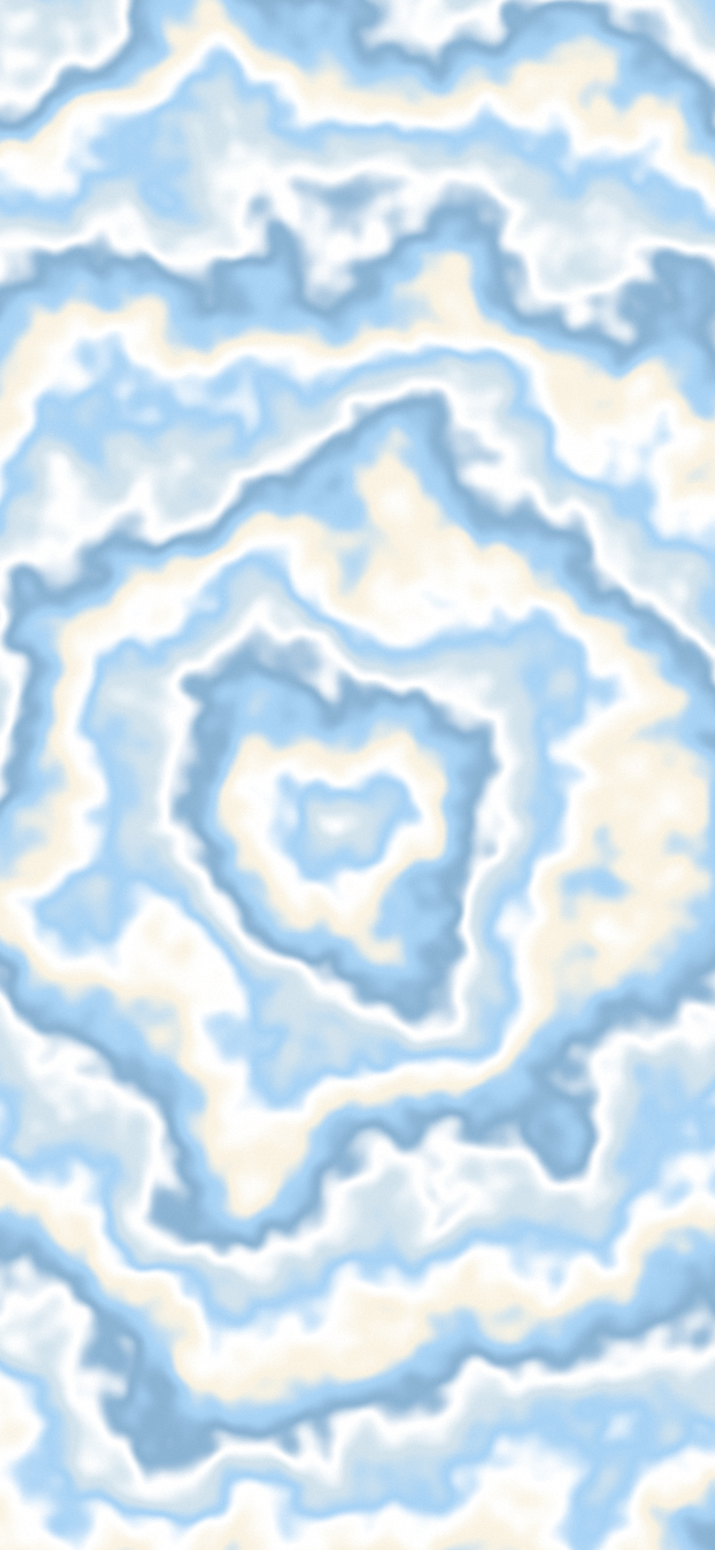 Light Blue and Cream Bullseye Tie Dye wallpaper for iPhone and Android