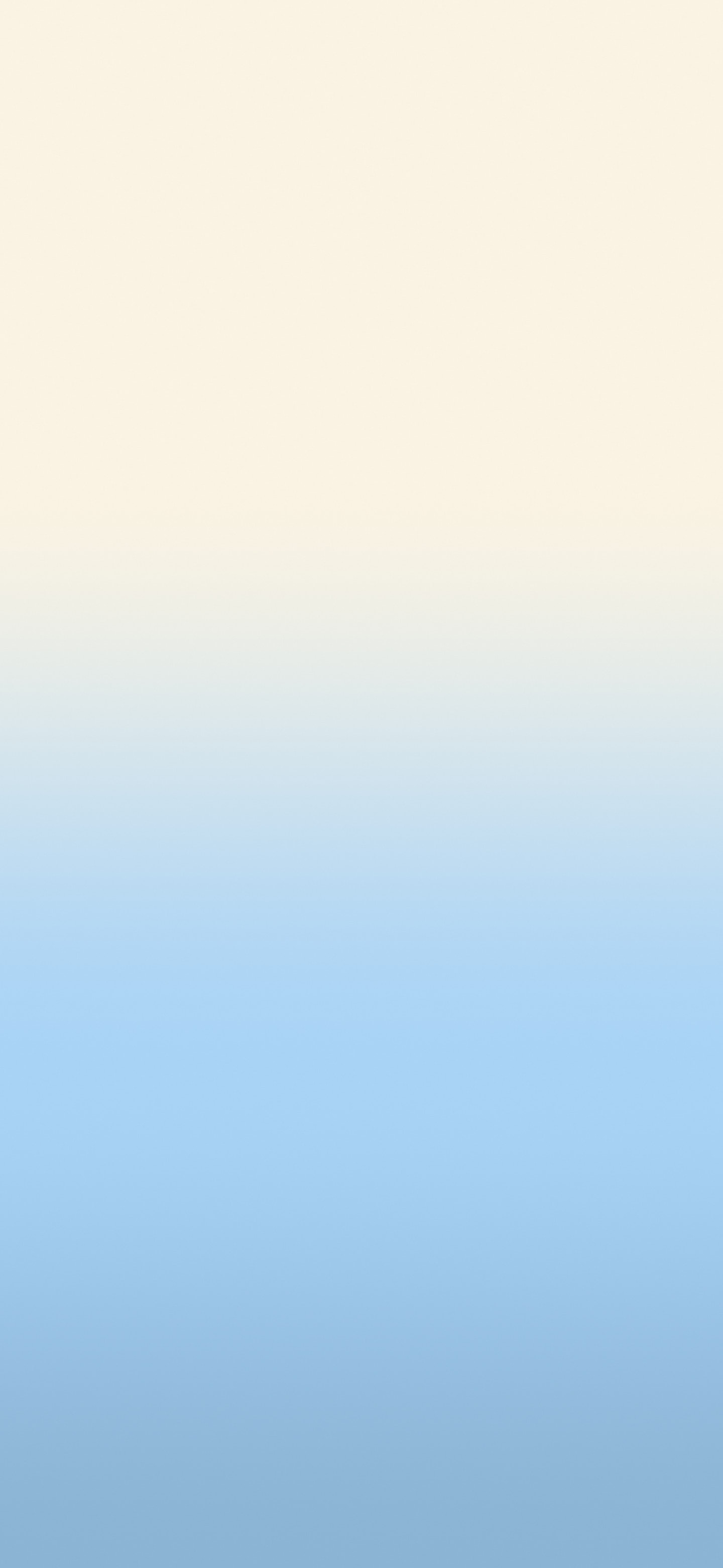 Light Blue and Cream Ombre Gradient wallpaper for iPhone and Android
