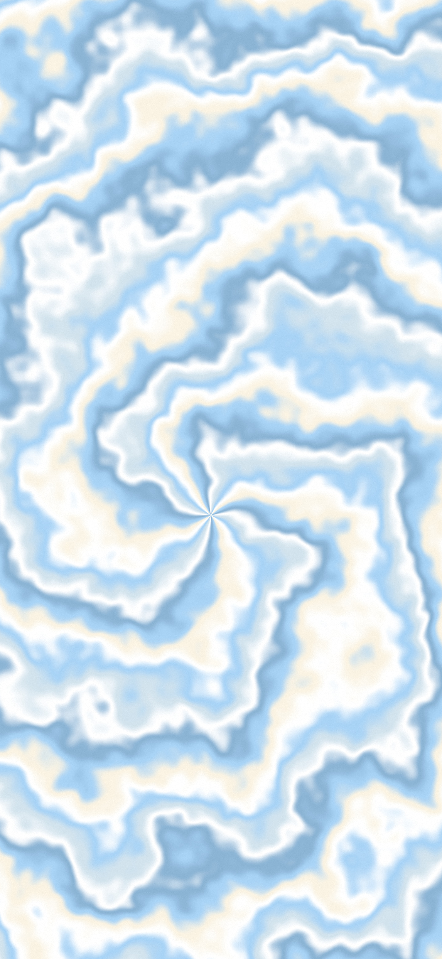 Light Blue and Cream Spiral Tie Dye wallpaper for iPhone and Android