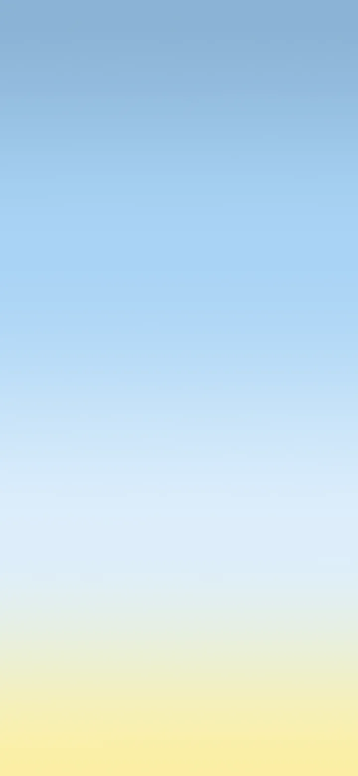 Light Blue and Pastel Yellow Ombre Gradient wallpaper for iPhone and Android