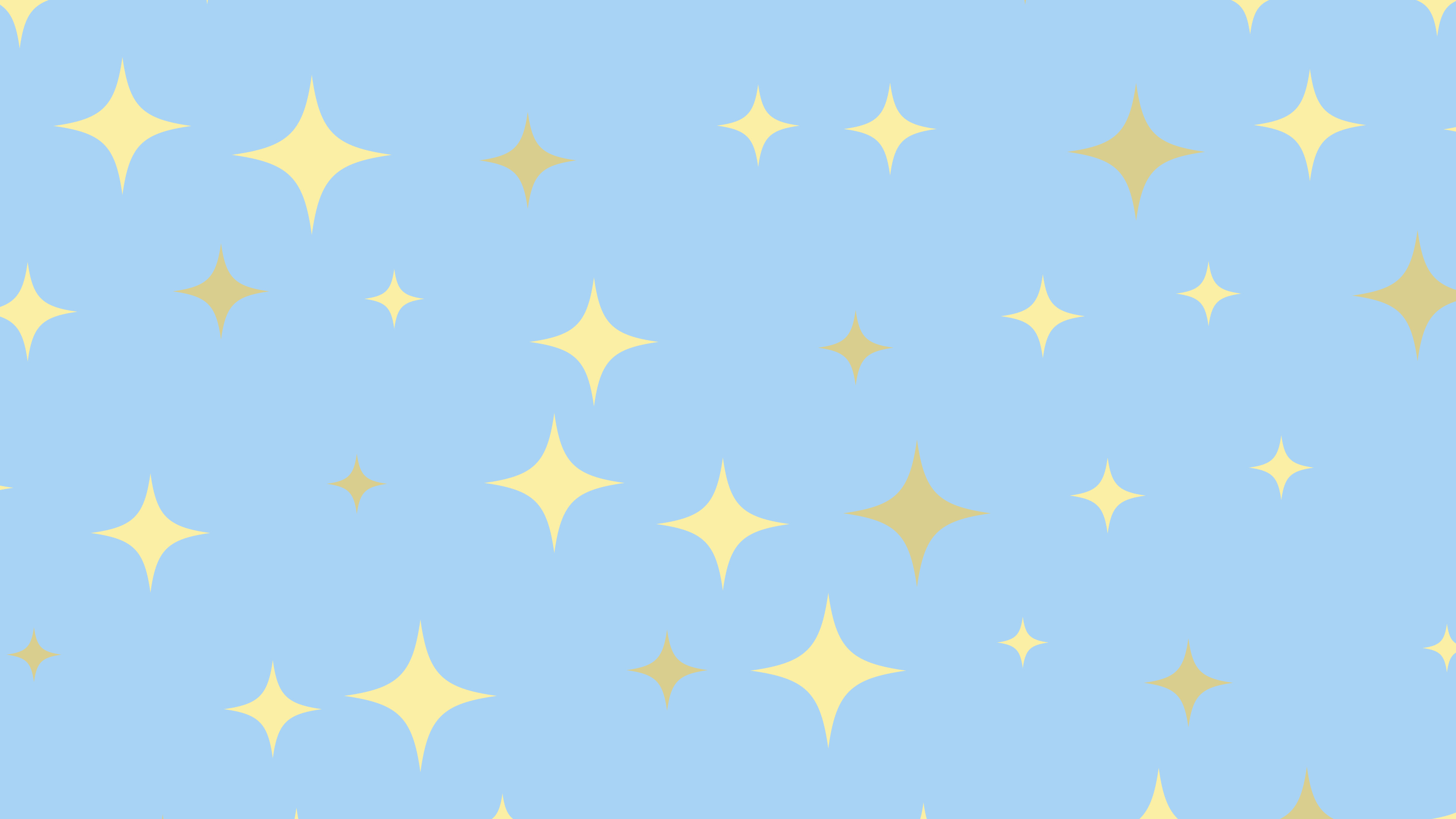 Light Blue and Pastel Yellow Sparkle Pattern desktop wallpaper in 4K