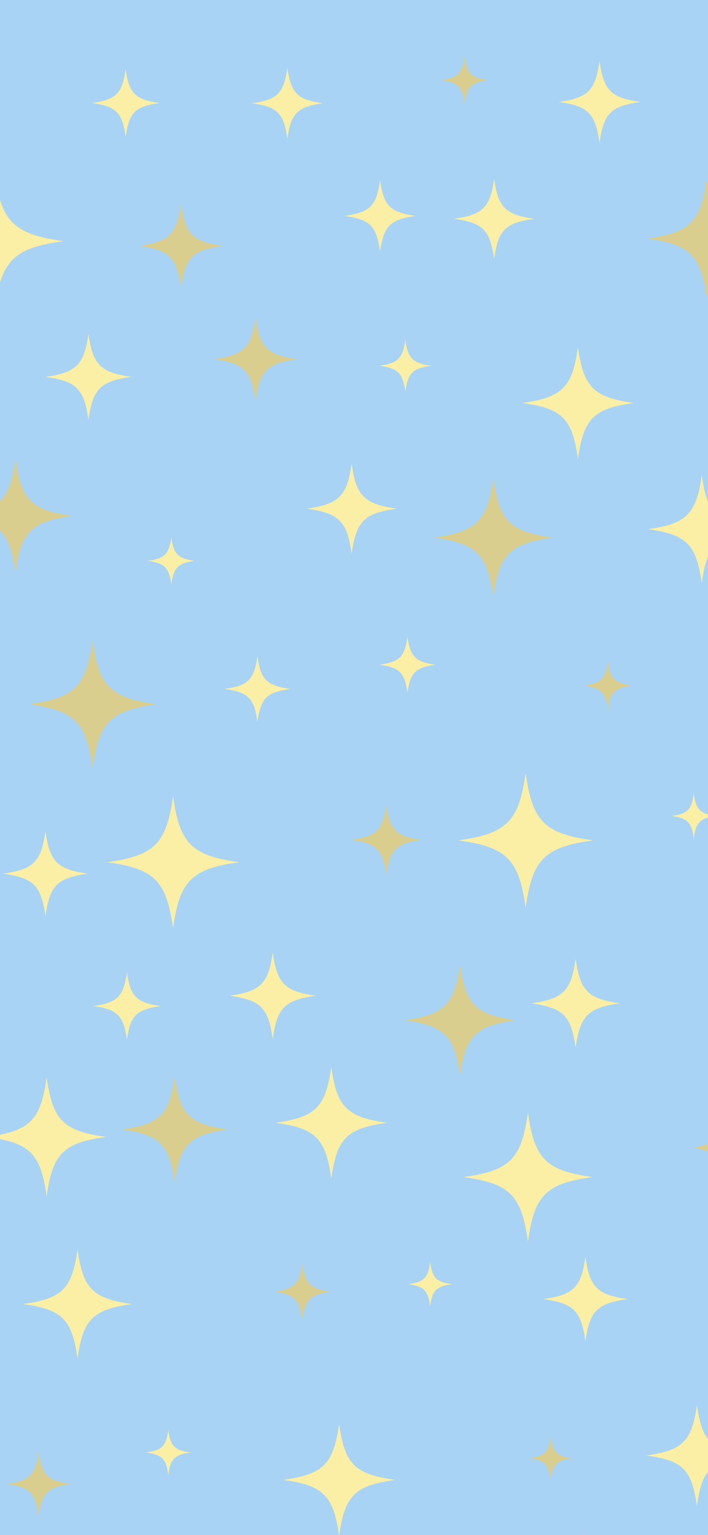 Light Blue and Pastel Yellow Sparkle Pattern wallpaper for iPhone and Android