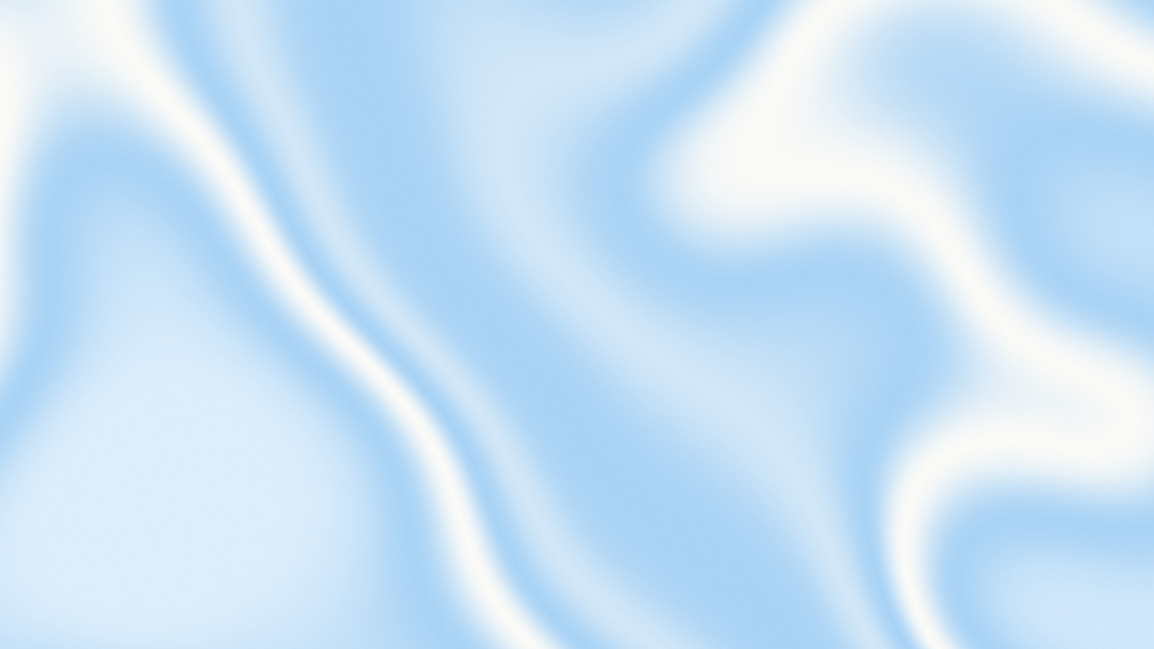Light Blue and White Silky Gradient desktop wallpaper in 4K