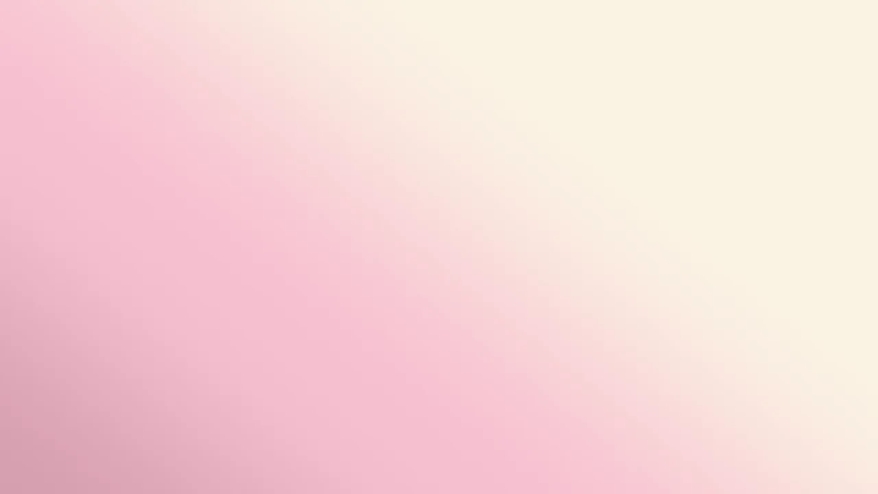 Light Pink and Cream Diagonal Ombre Gradient desktop wallpaper in 4K