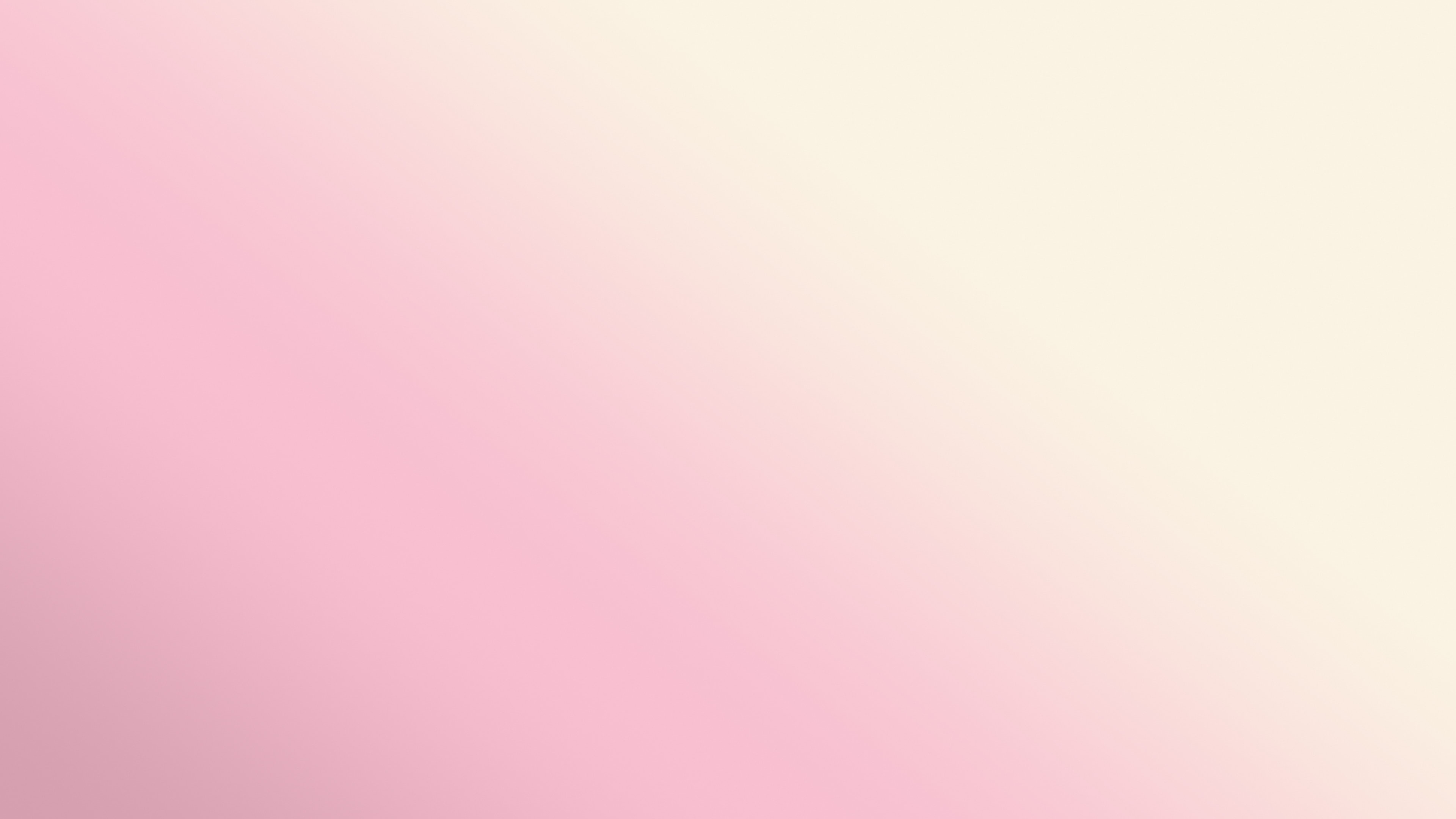 Light Pink and Cream Diagonal Ombre Gradient desktop wallpaper in 4K