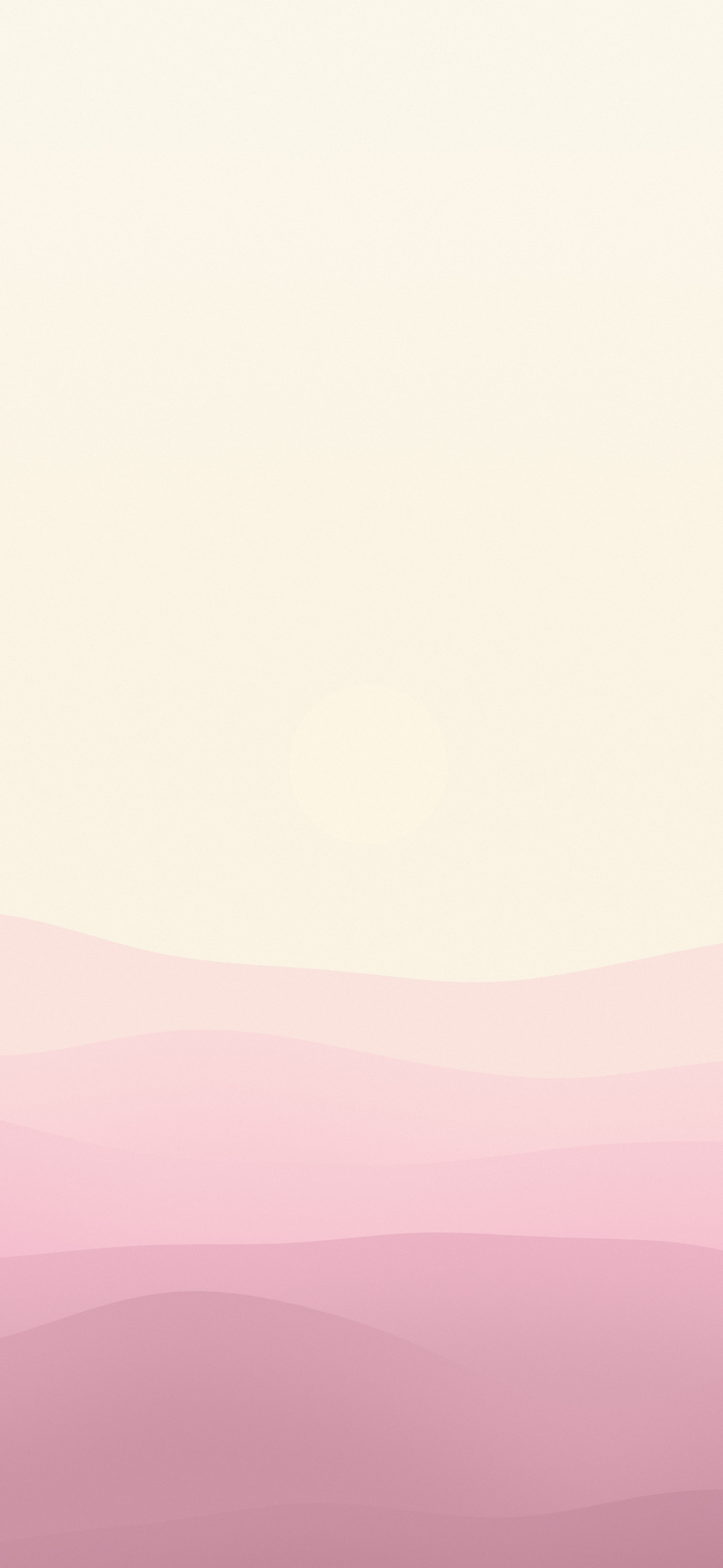 Light Pink and Cream Minimalist Desert Dunes wallpaper for iPhone and Android