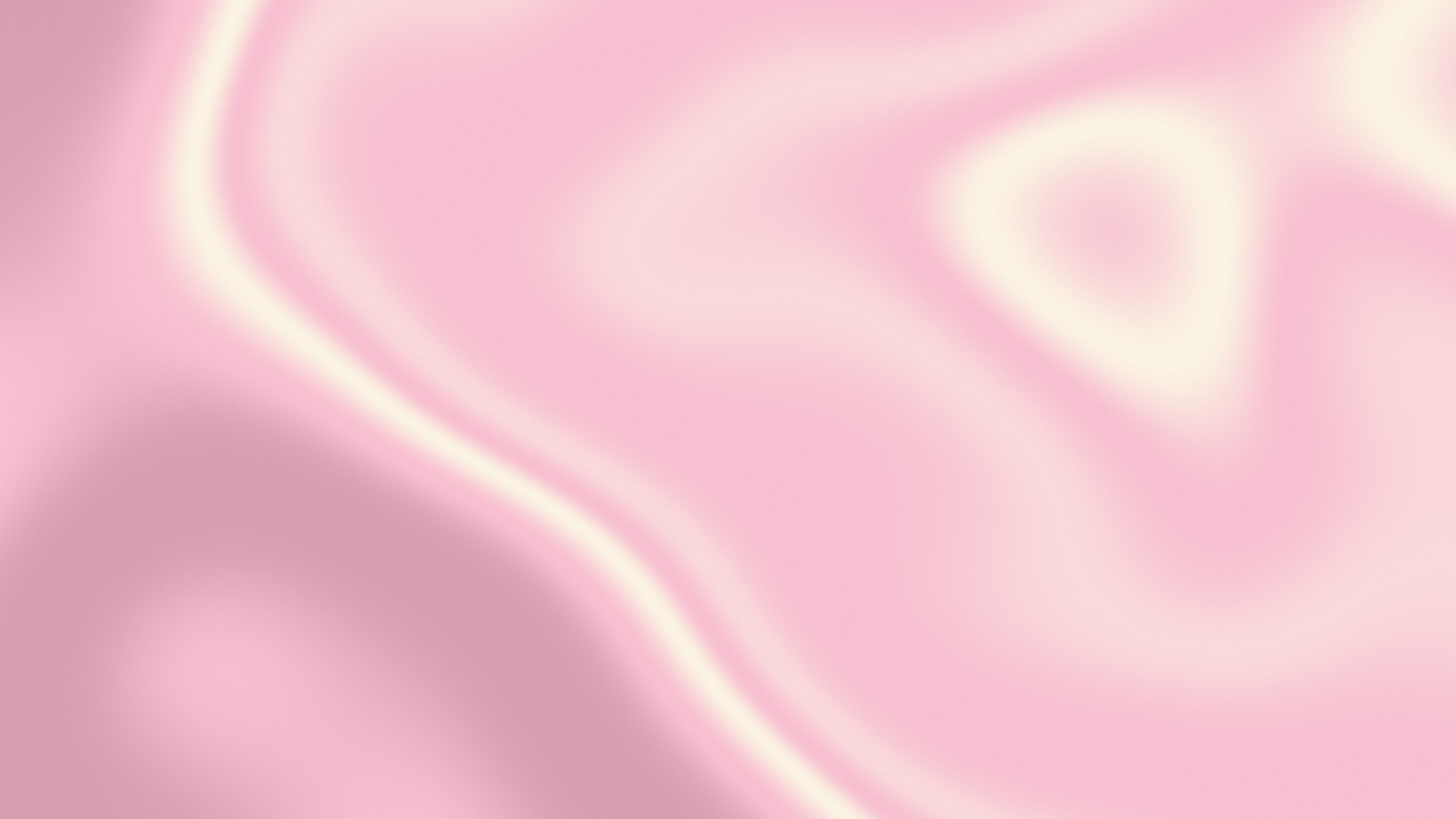 Light Pink and Cream Silky Gradient desktop wallpaper in 4K