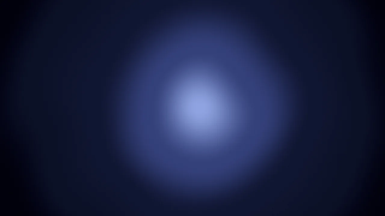 Midnight Blue Aura Gradient desktop wallpaper in 4K