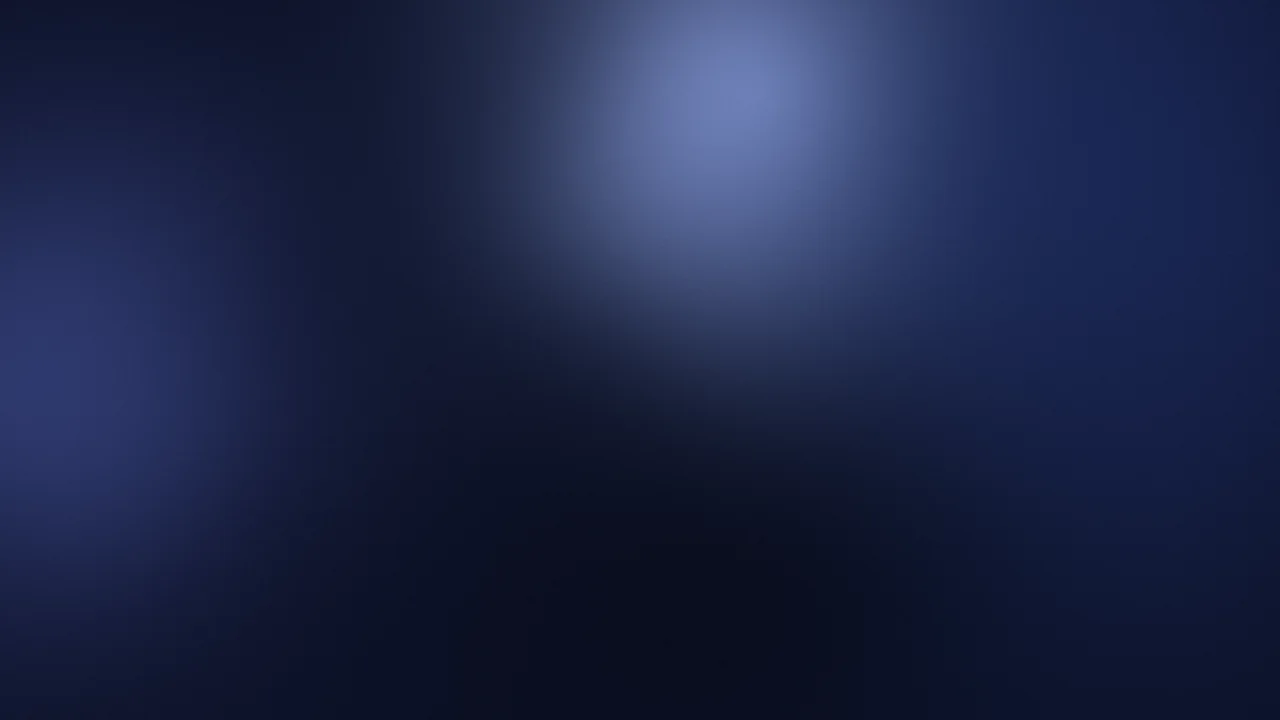 Midnight Blue Dreamy Aura Gradient desktop wallpaper in 4K