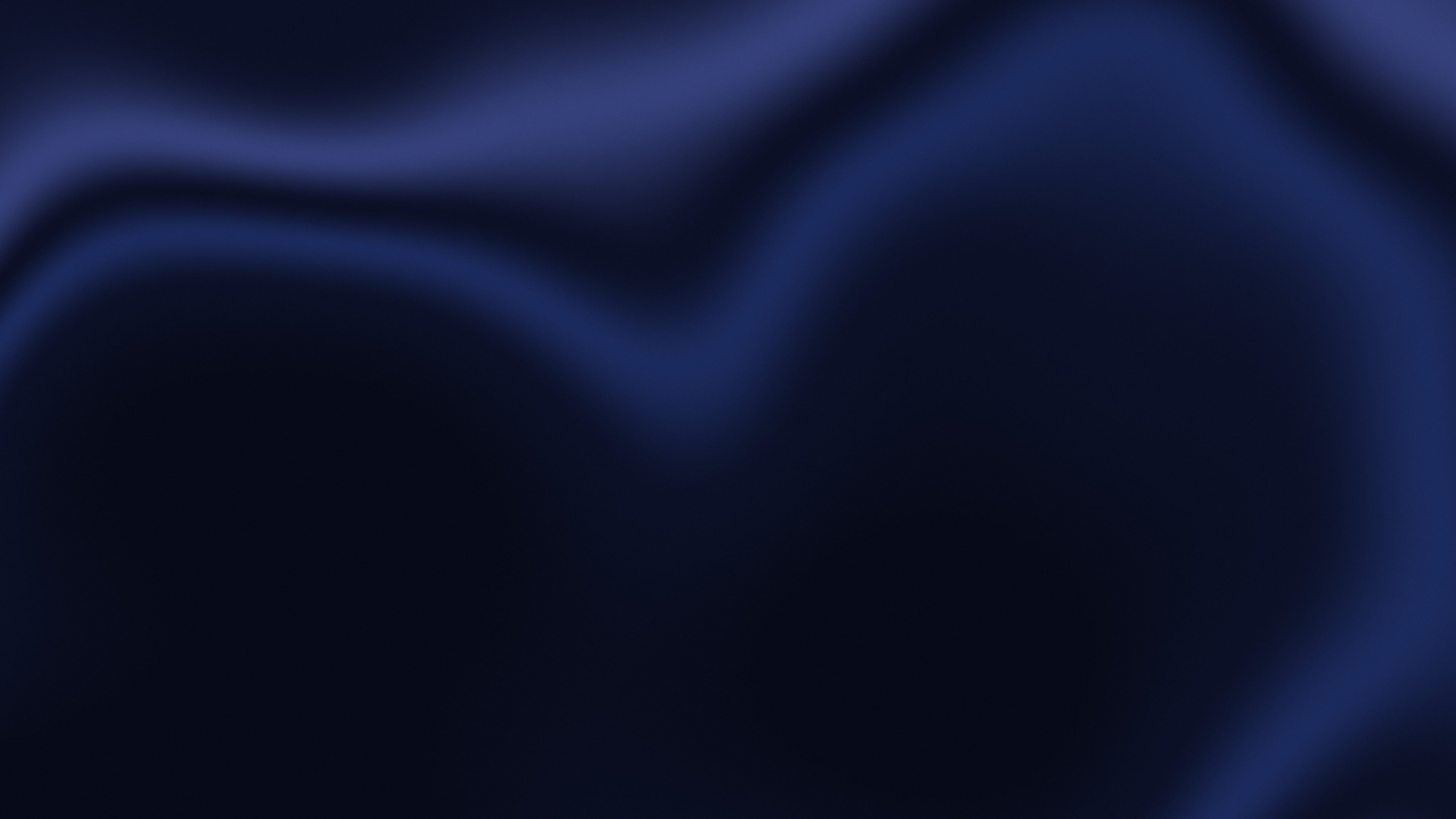 Midnight Blue Silky Gradient desktop wallpaper in 4K