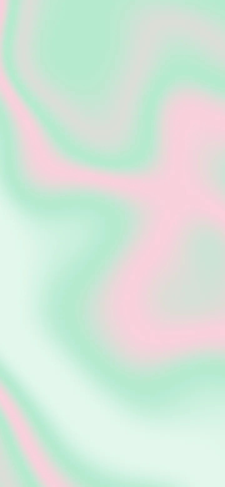 Mint and Pastel Pink Silky Gradient wallpaper for iPhone and Android