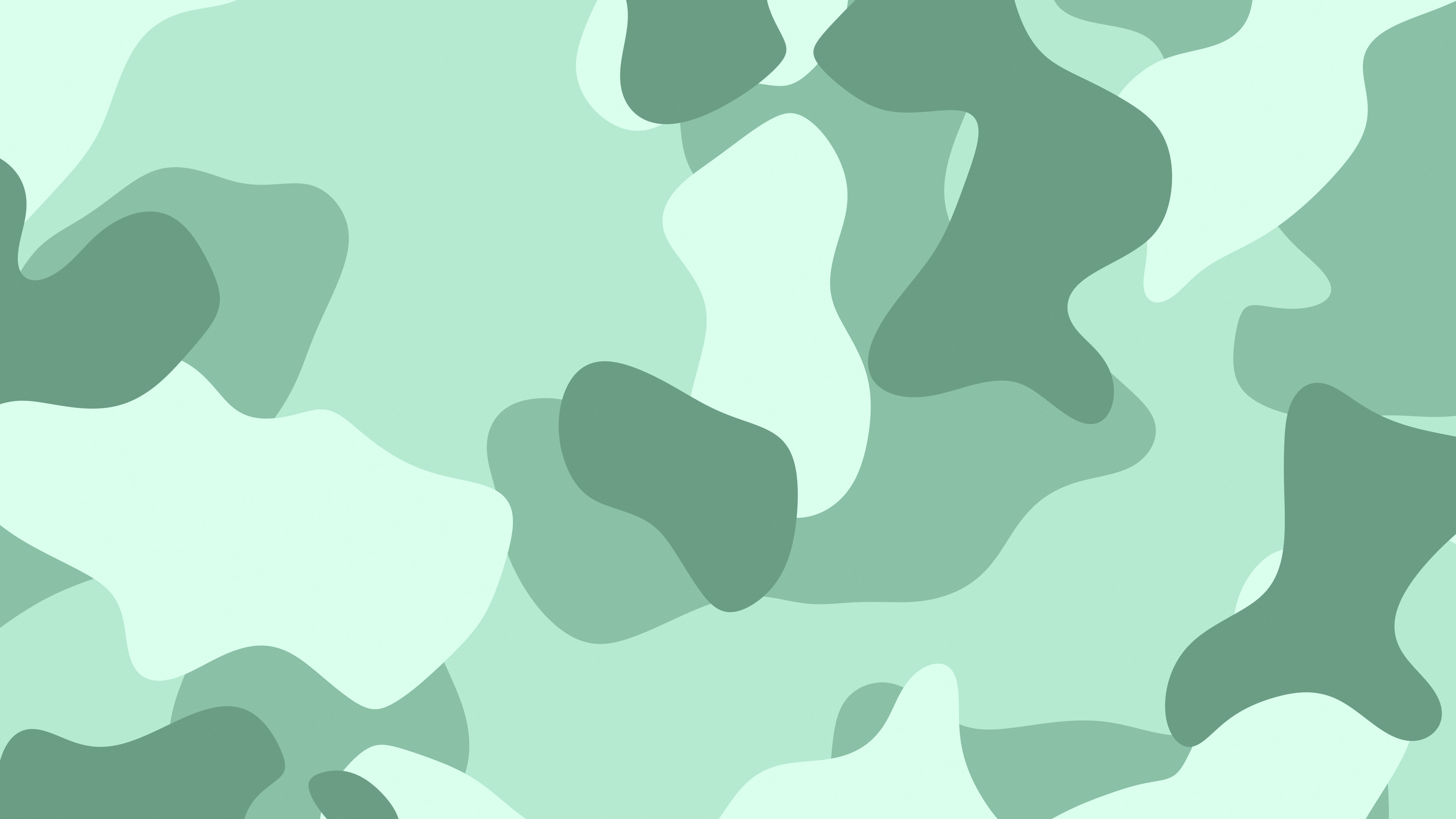 Mint Camo desktop wallpaper in 4K
