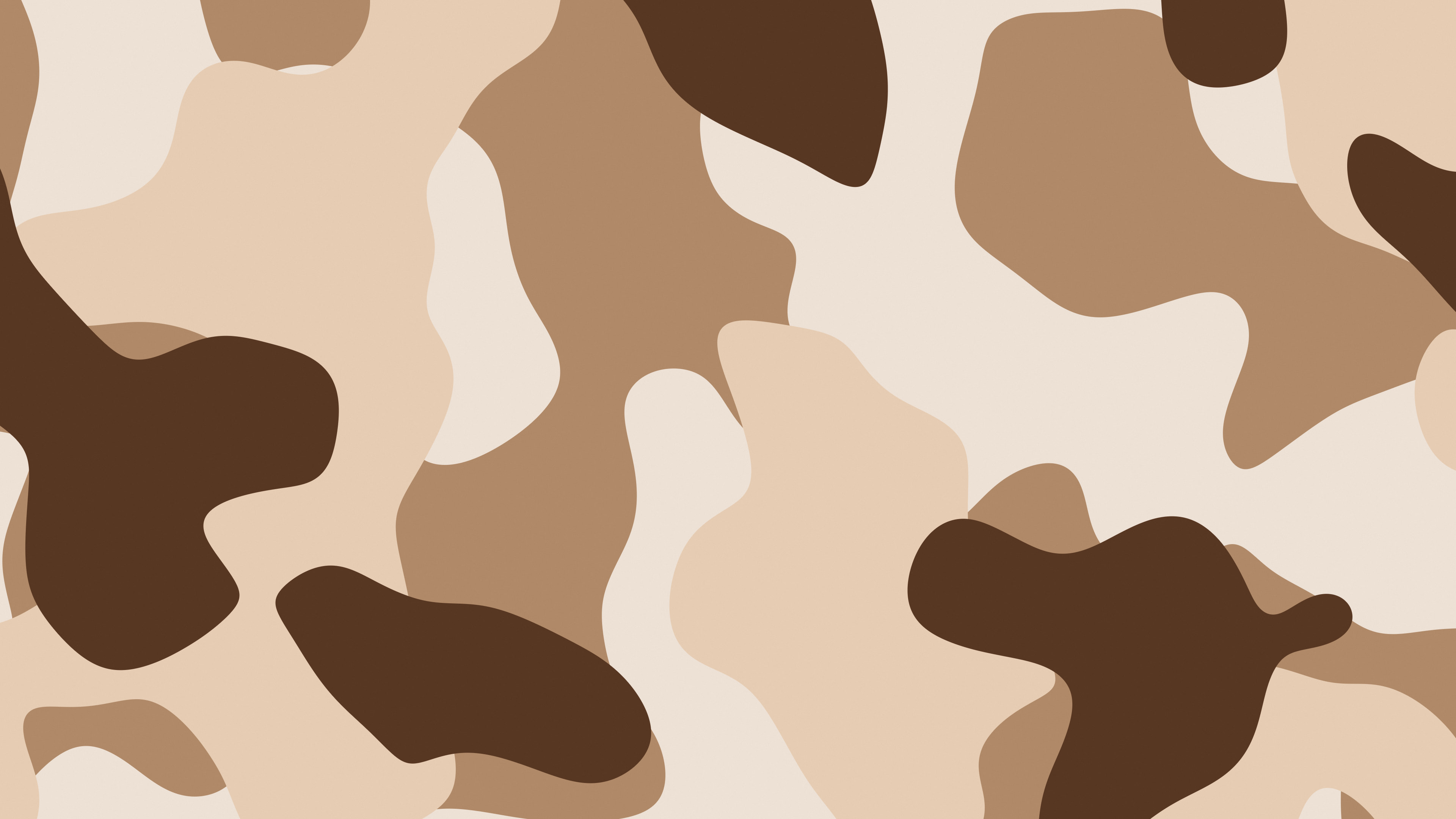 Mocha Camo desktop wallpaper in 4K