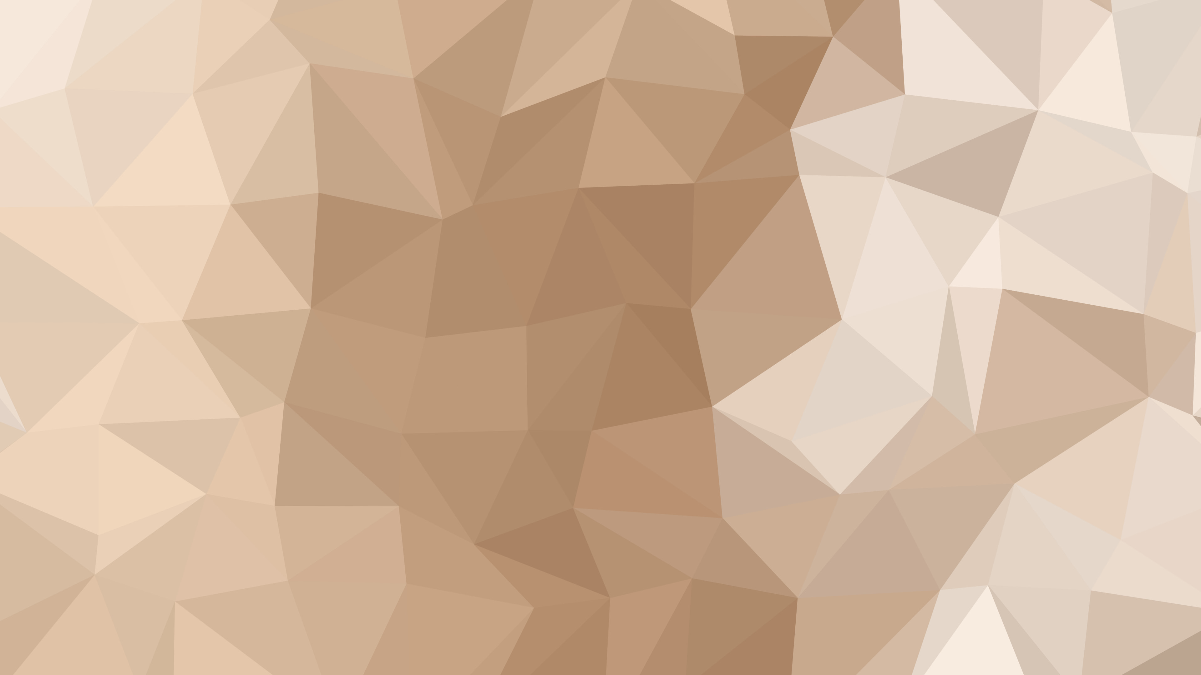 Mocha Low Poly desktop wallpaper in 4K
