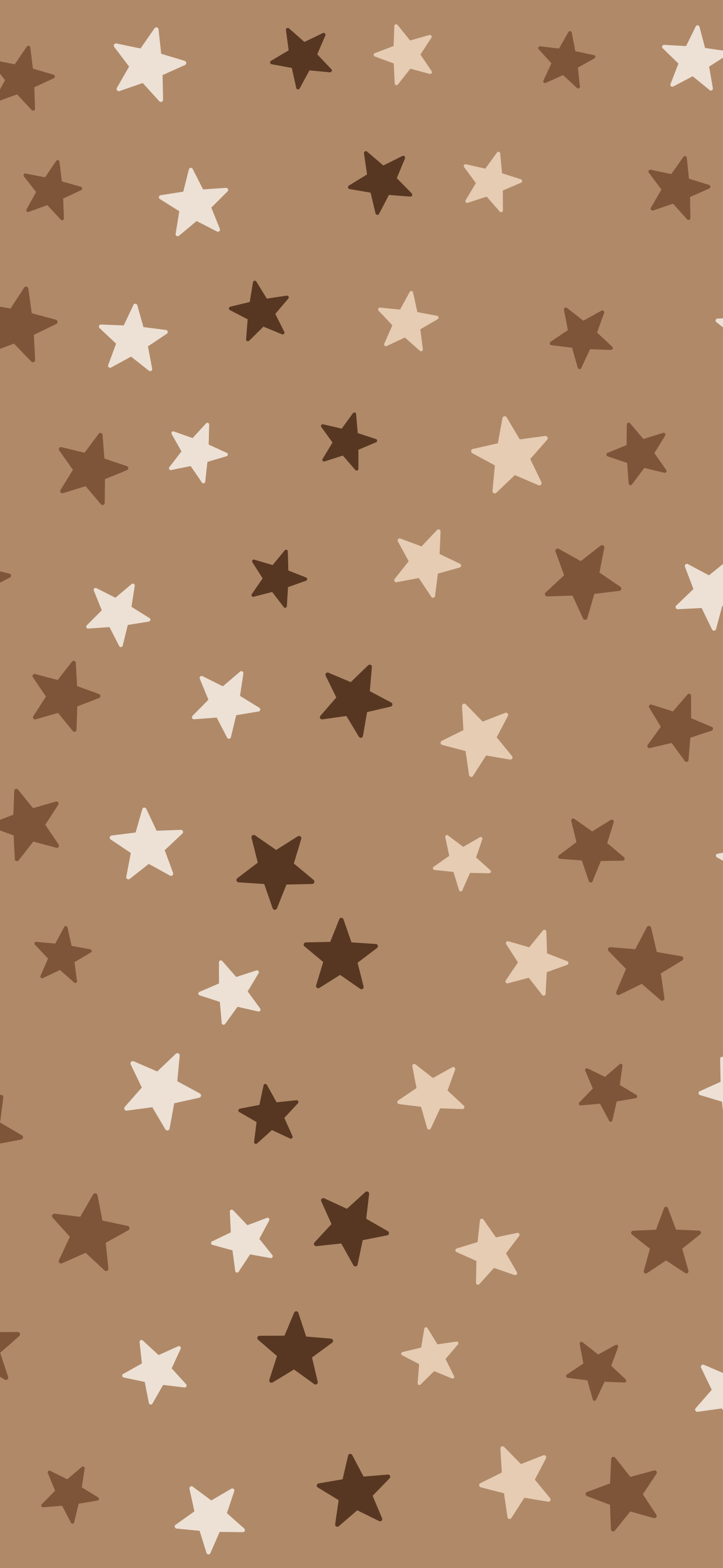 Mocha Star Pattern wallpaper for iPhone and Android