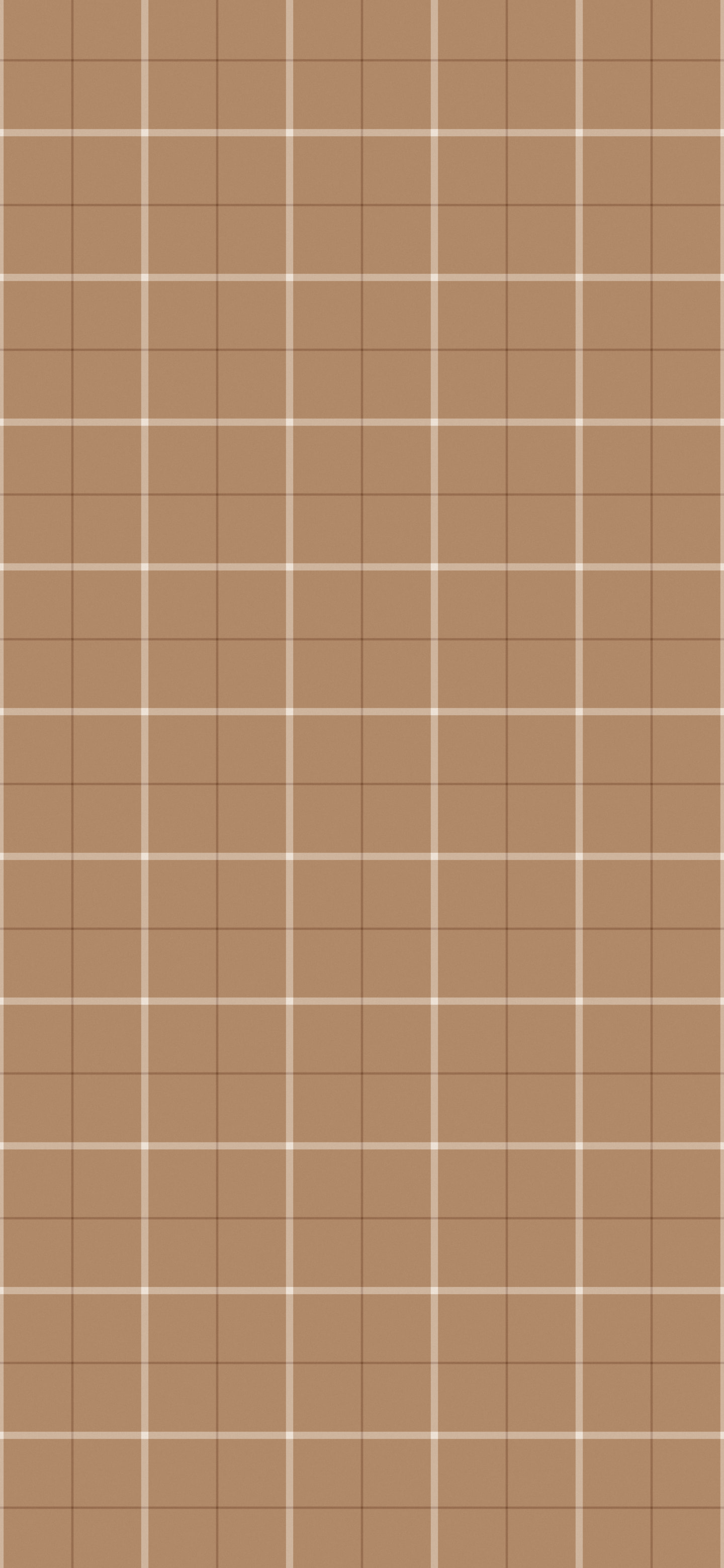 Mocha Windowpane Plaid wallpaper for iPhone and Android