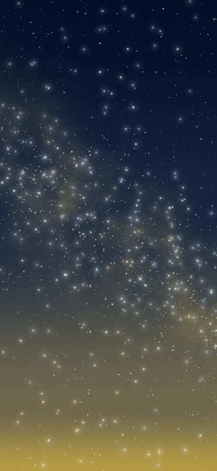 Navy and Gold Milky Way Galaxy wallpaper for iPhone and Android