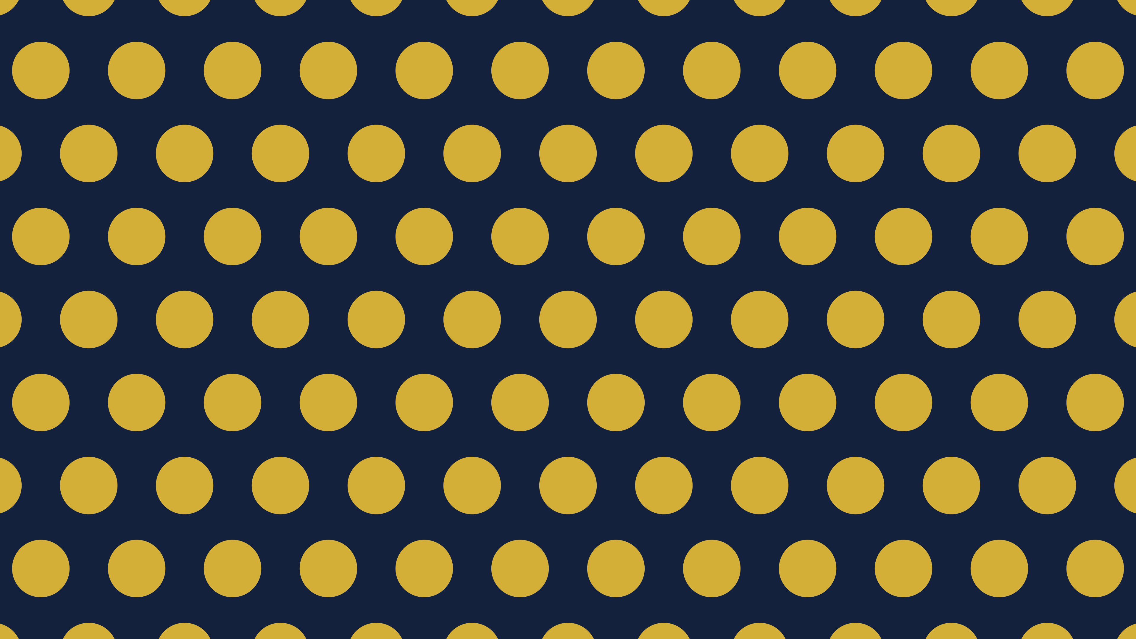 Navy and Gold Polka Dot desktop wallpaper in 4K