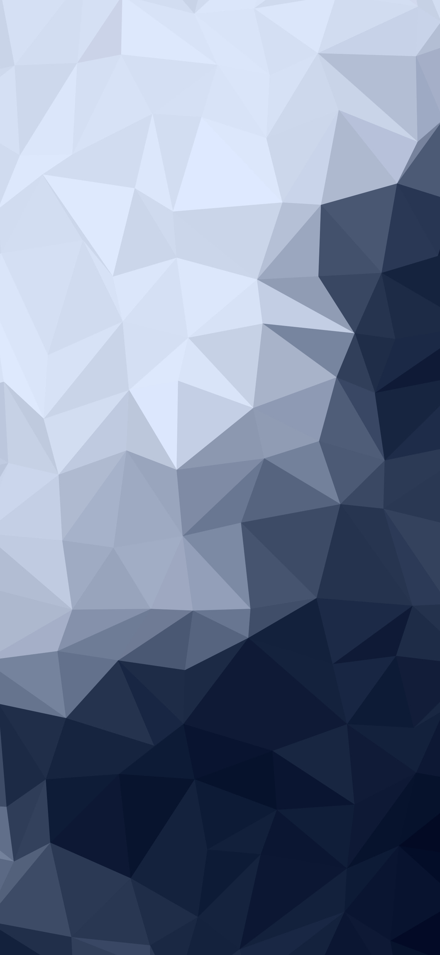 Navy and Ivory Low Poly wallpaper for iPhone and Android