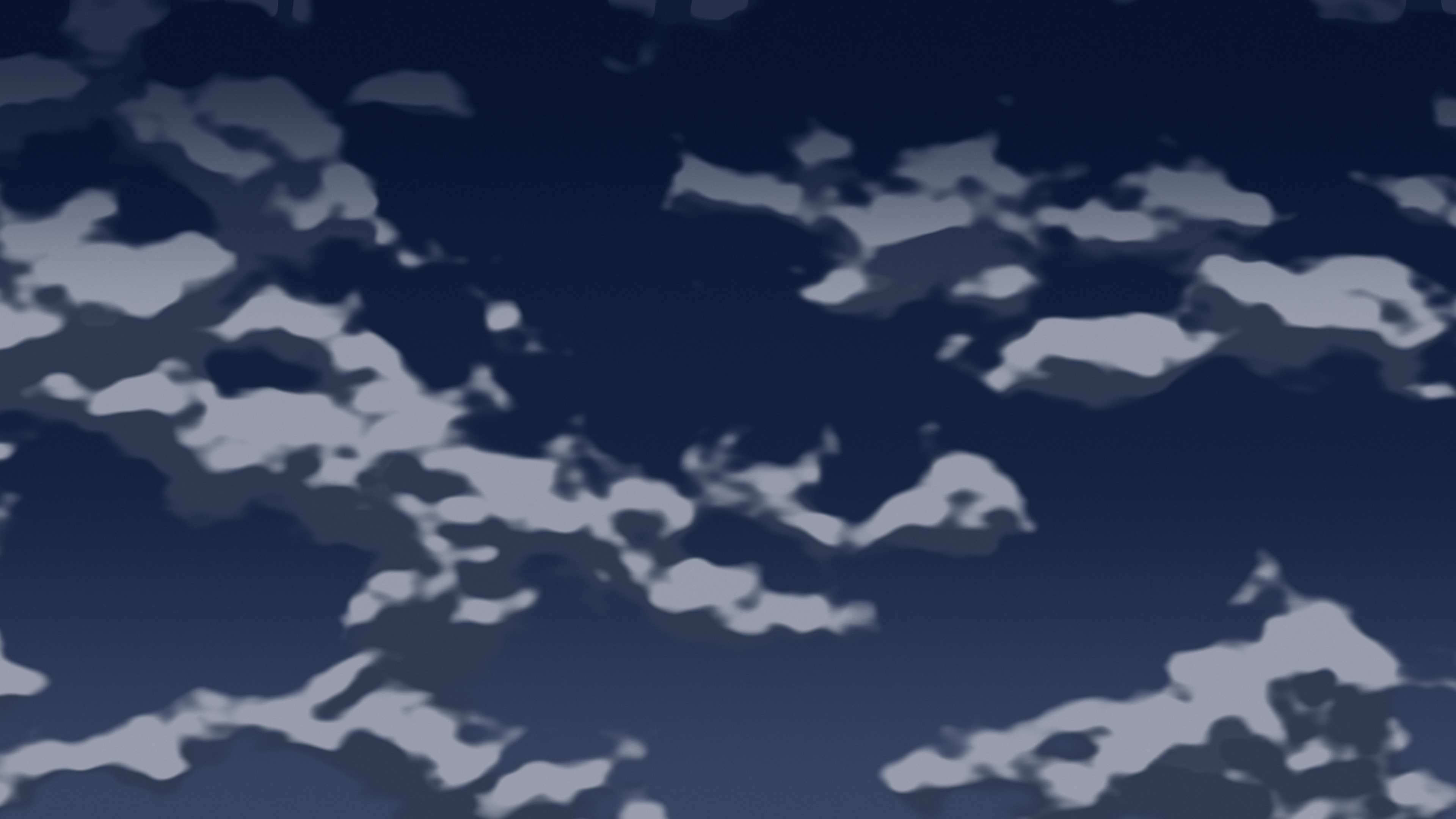 Navy Cloudy Sky desktop wallpaper in 4K