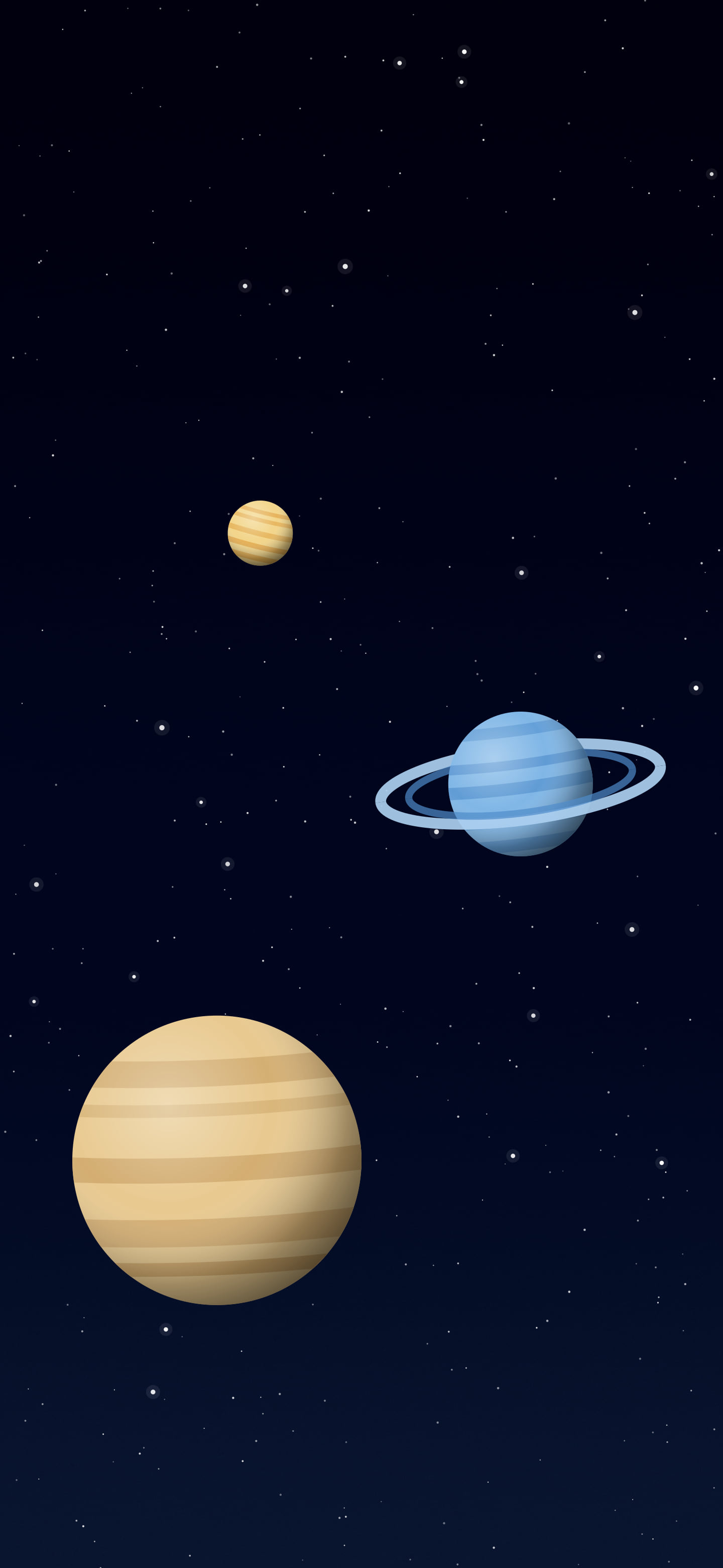 Navy Planets wallpaper for iPhone and Android