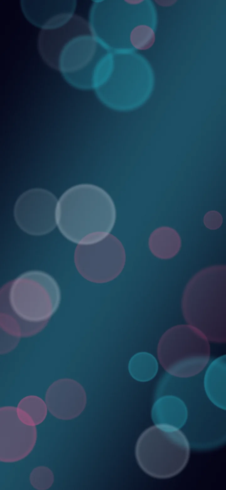 Neon Cyber Bokeh Lights wallpaper for iPhone and Android