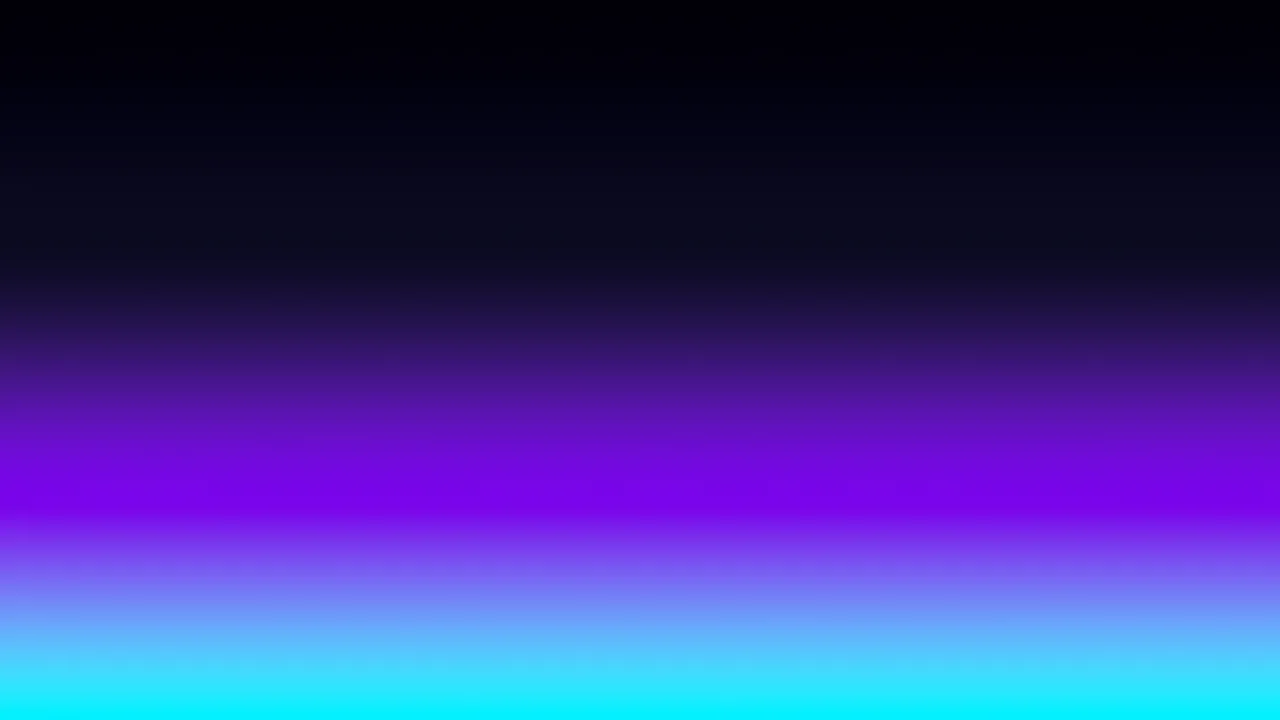 Neon Cyber Ombre Gradient desktop wallpaper in 4K