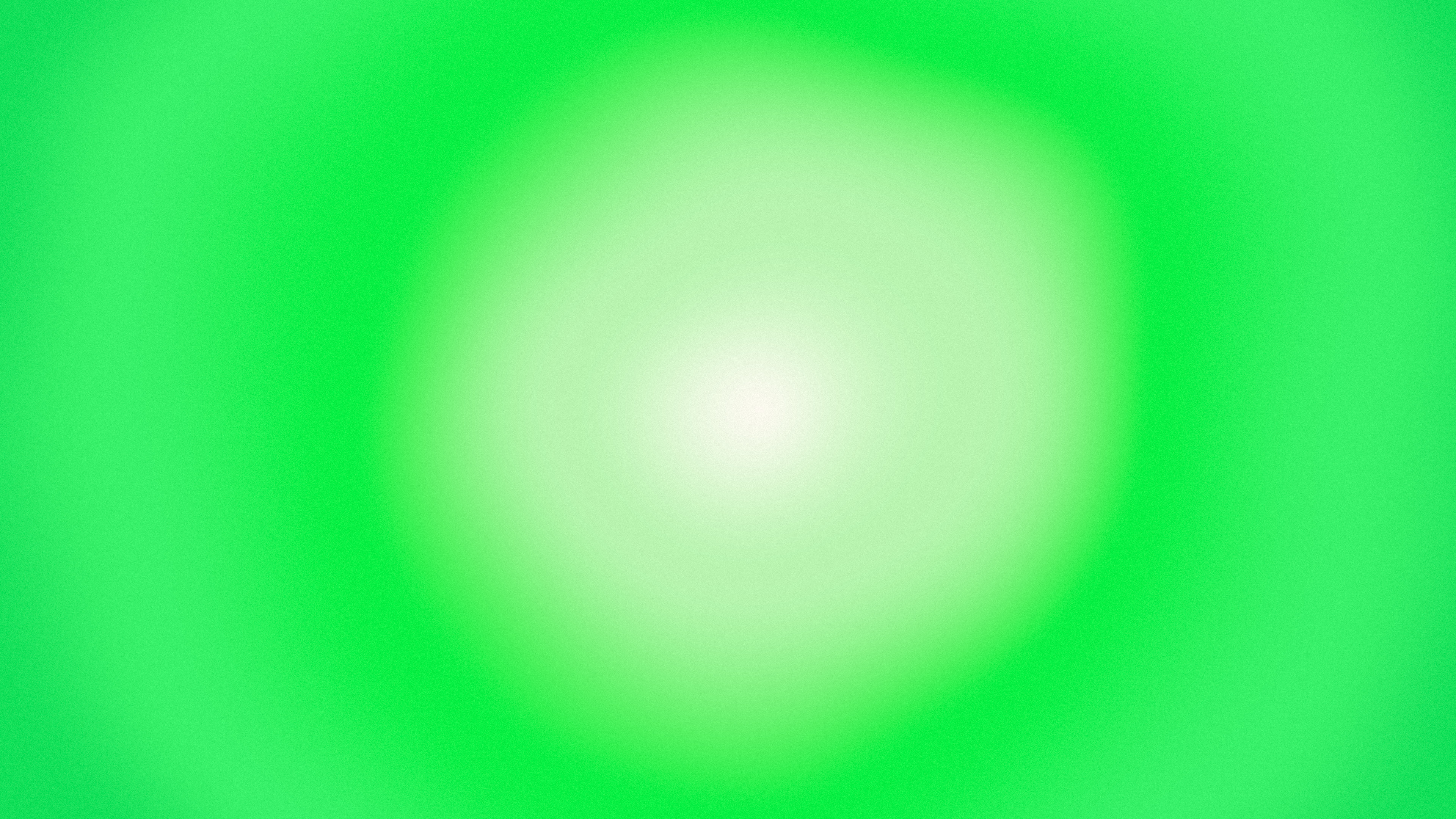 Neon Green and Cream Aura Gradient desktop wallpaper in 4K