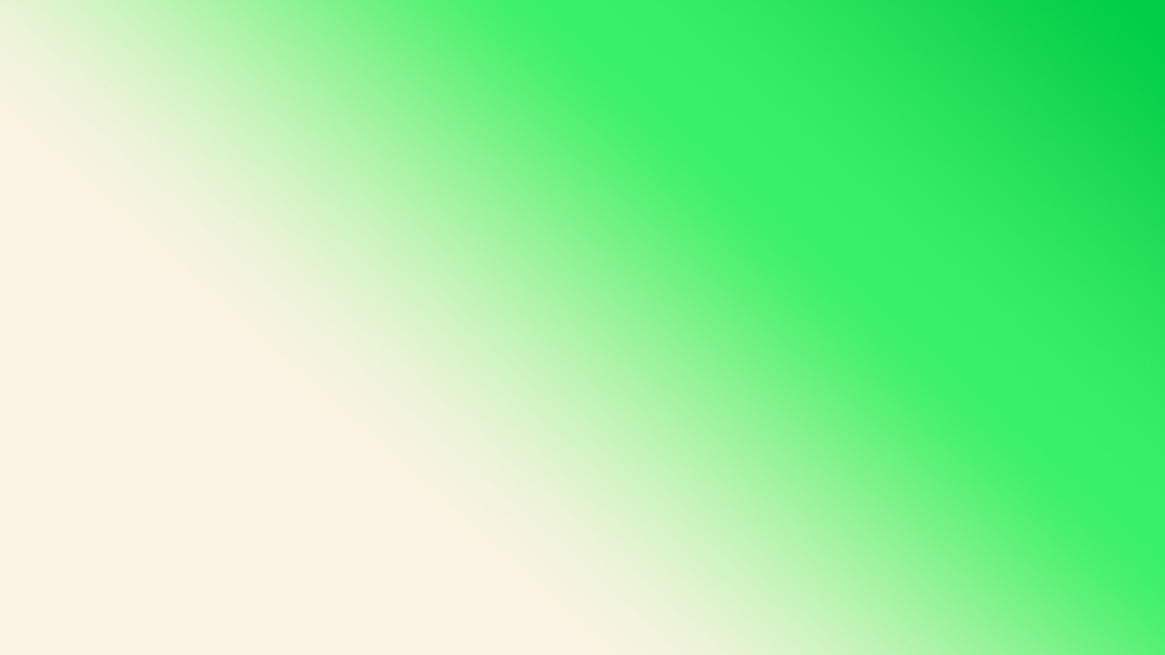 Neon Green and Cream Diagonal Ombre Gradient desktop wallpaper in 4K
