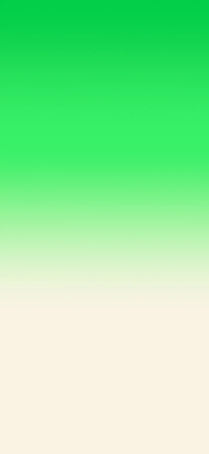 Neon Green and Cream Ombre Gradient wallpaper for iPhone and Android