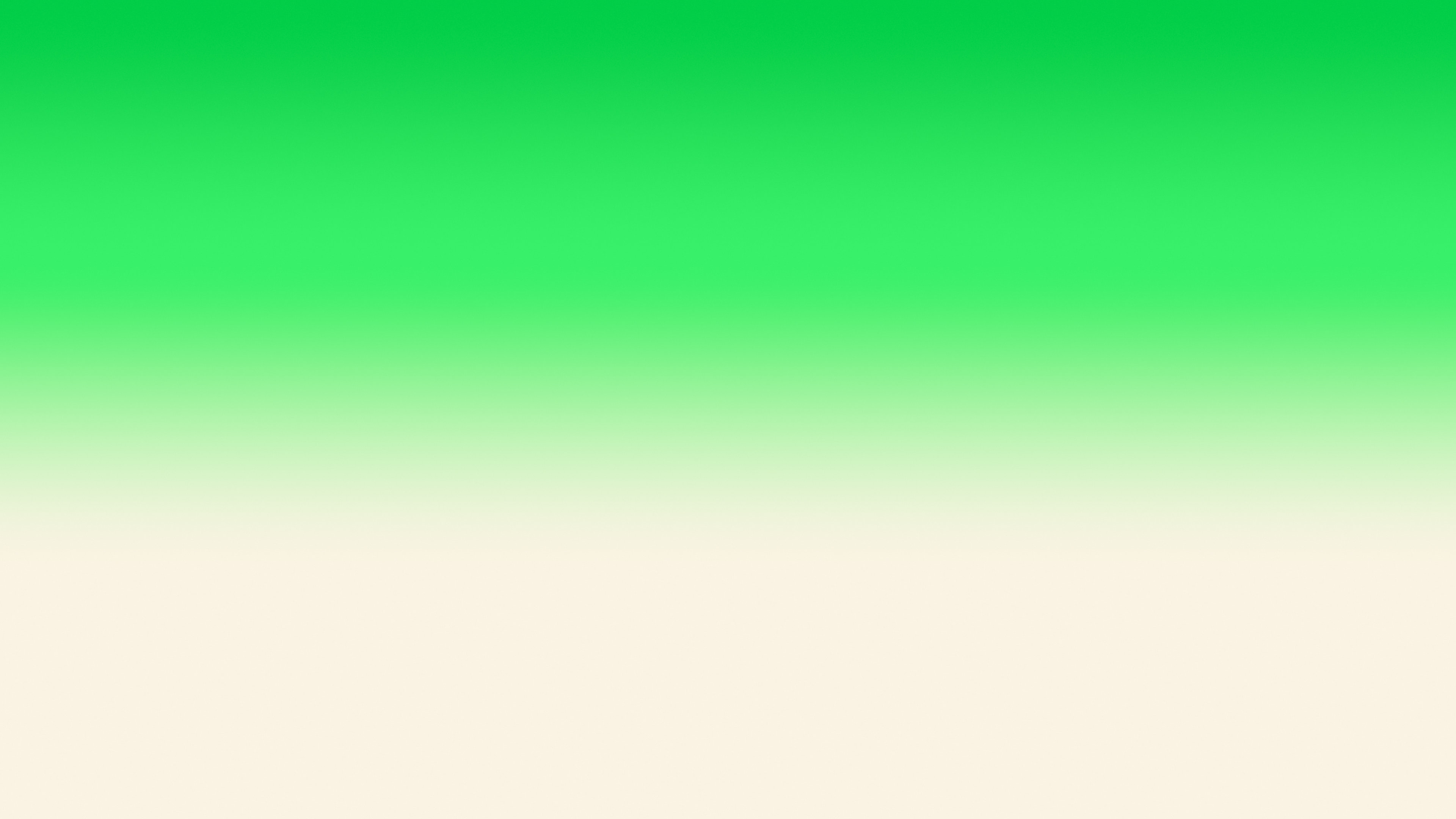 Neon Green and Cream Ombre Gradient desktop wallpaper in 4K