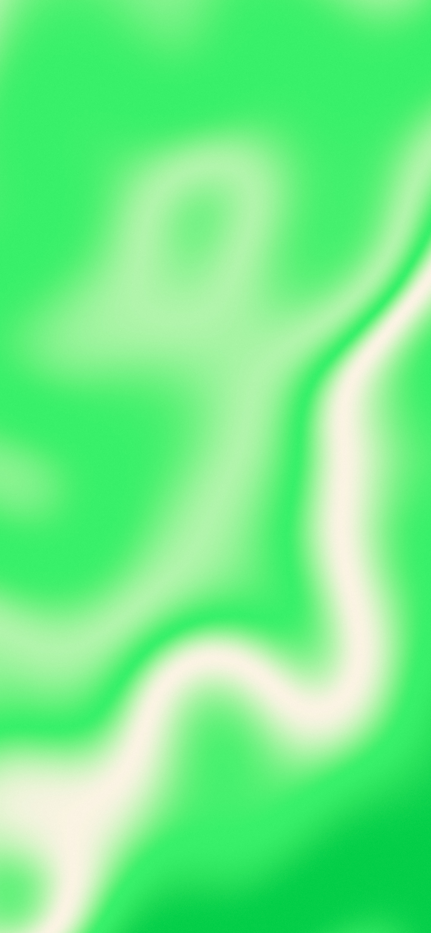 Neon Green and Cream Silky Gradient wallpaper for iPhone and Android