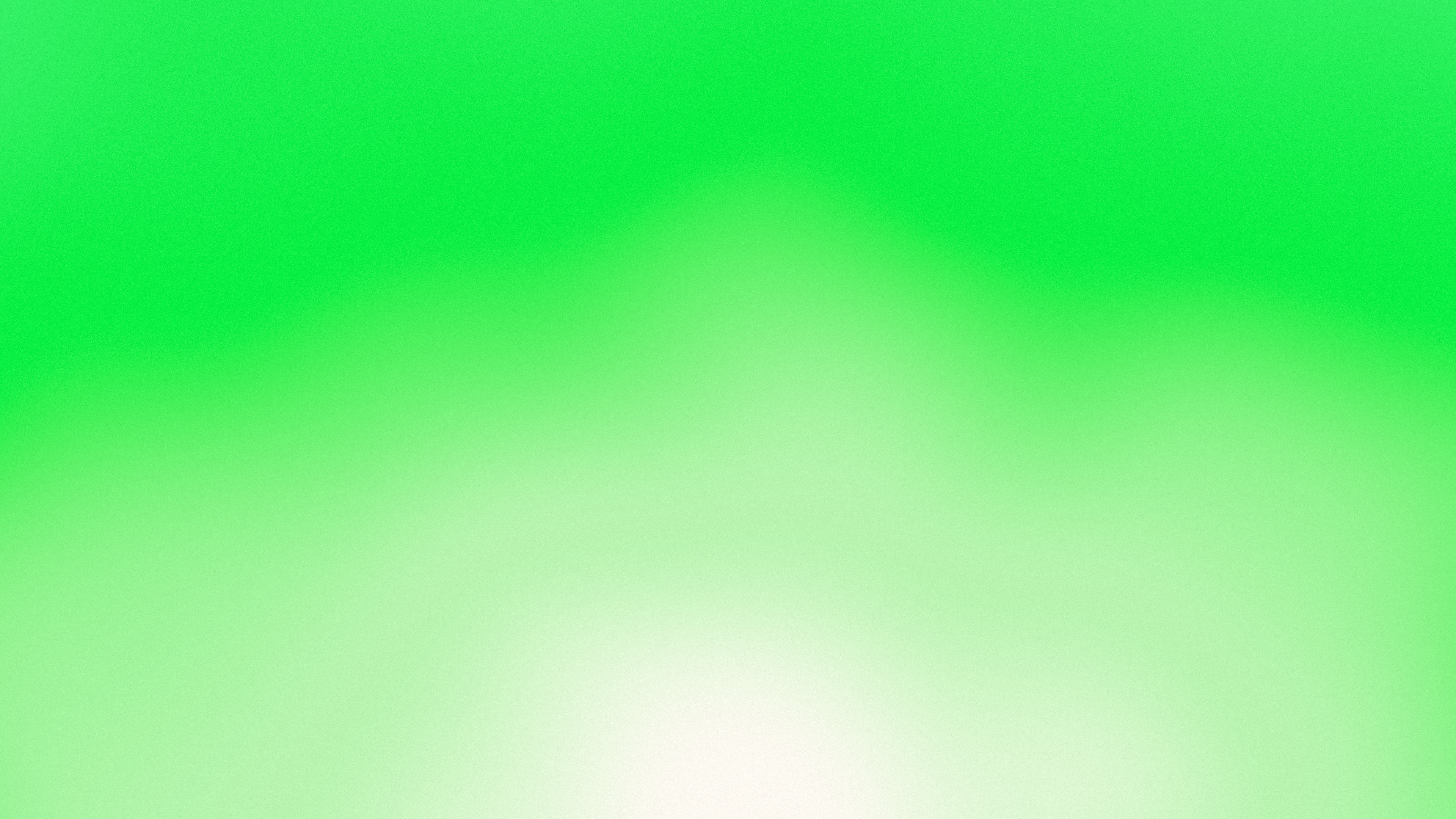 Neon Green and Cream Sunrise Aura Gradient desktop wallpaper in 4K