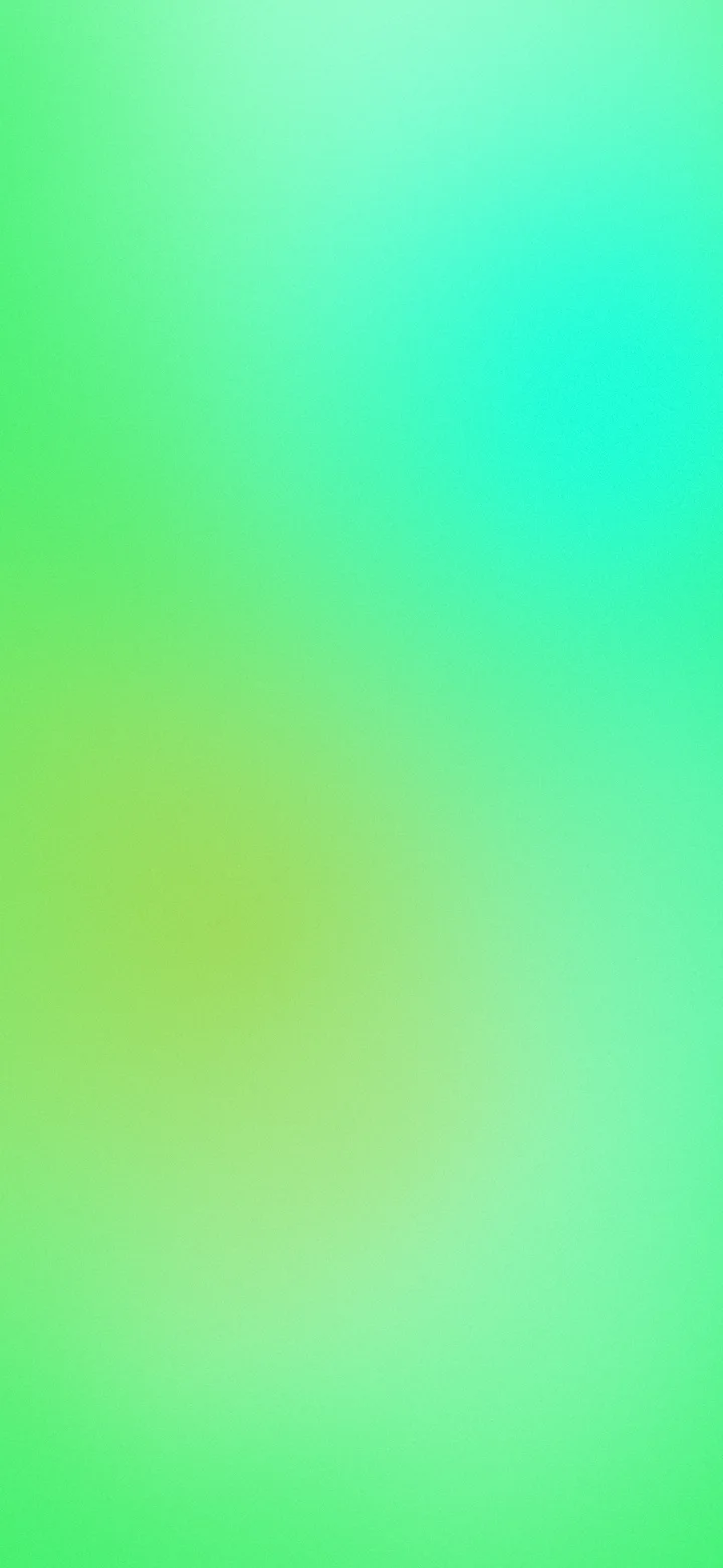 Neon Green Dreamy Aura Gradient wallpaper for iPhone and Android