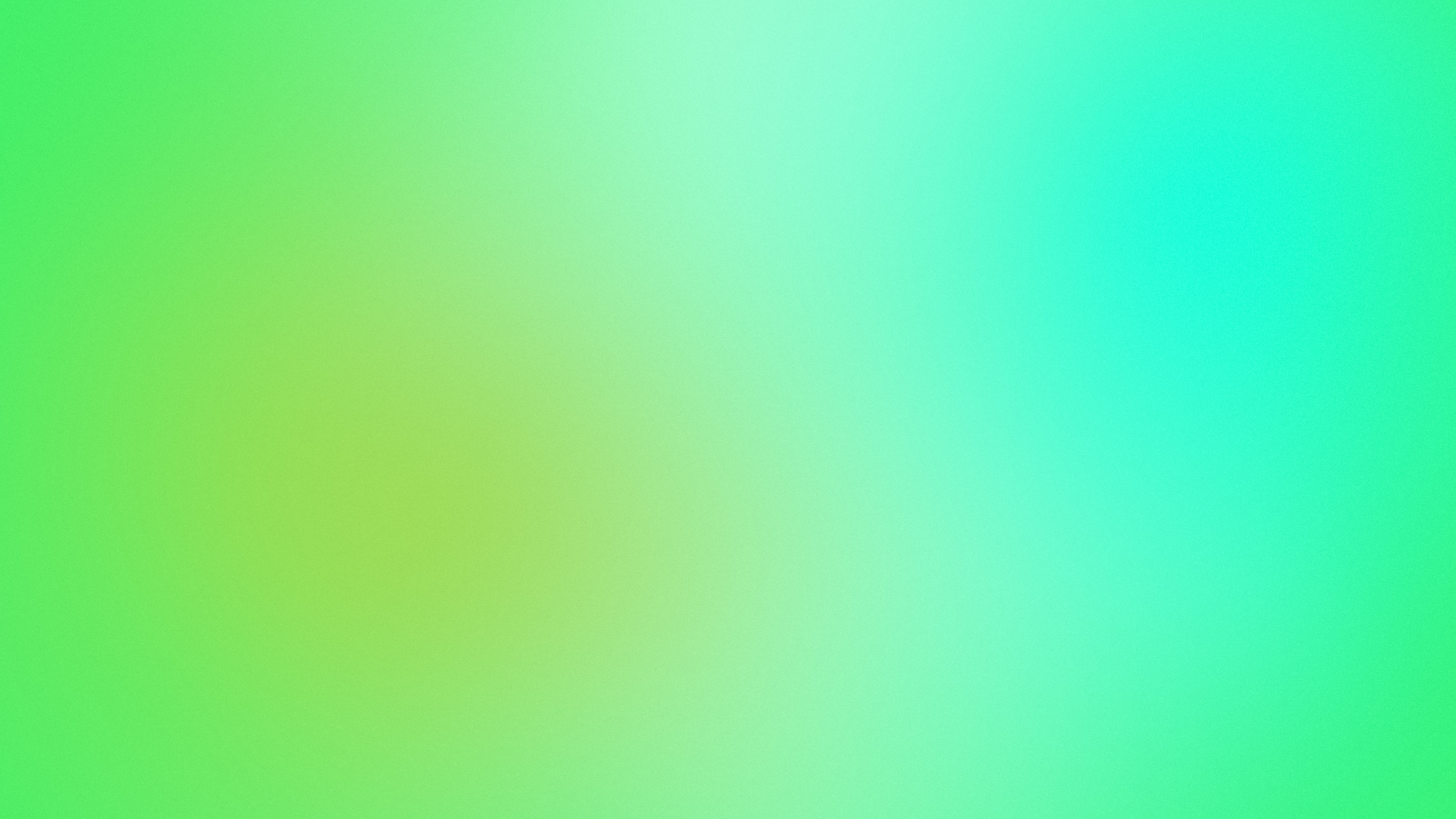 Neon Green Dreamy Aura Gradient desktop wallpaper in 4K