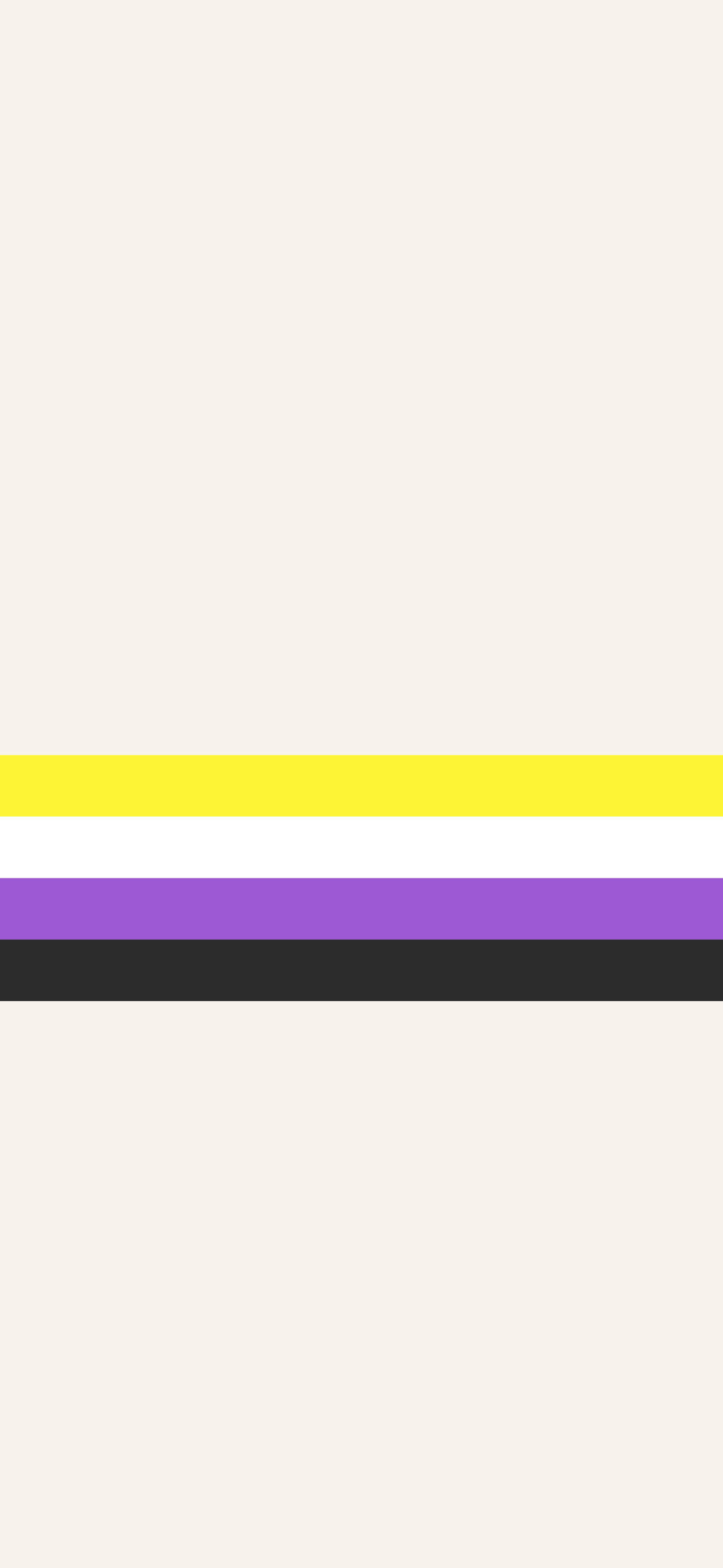 Nonbinary Minimalist Pride Stripe wallpaper for iPhone and Android