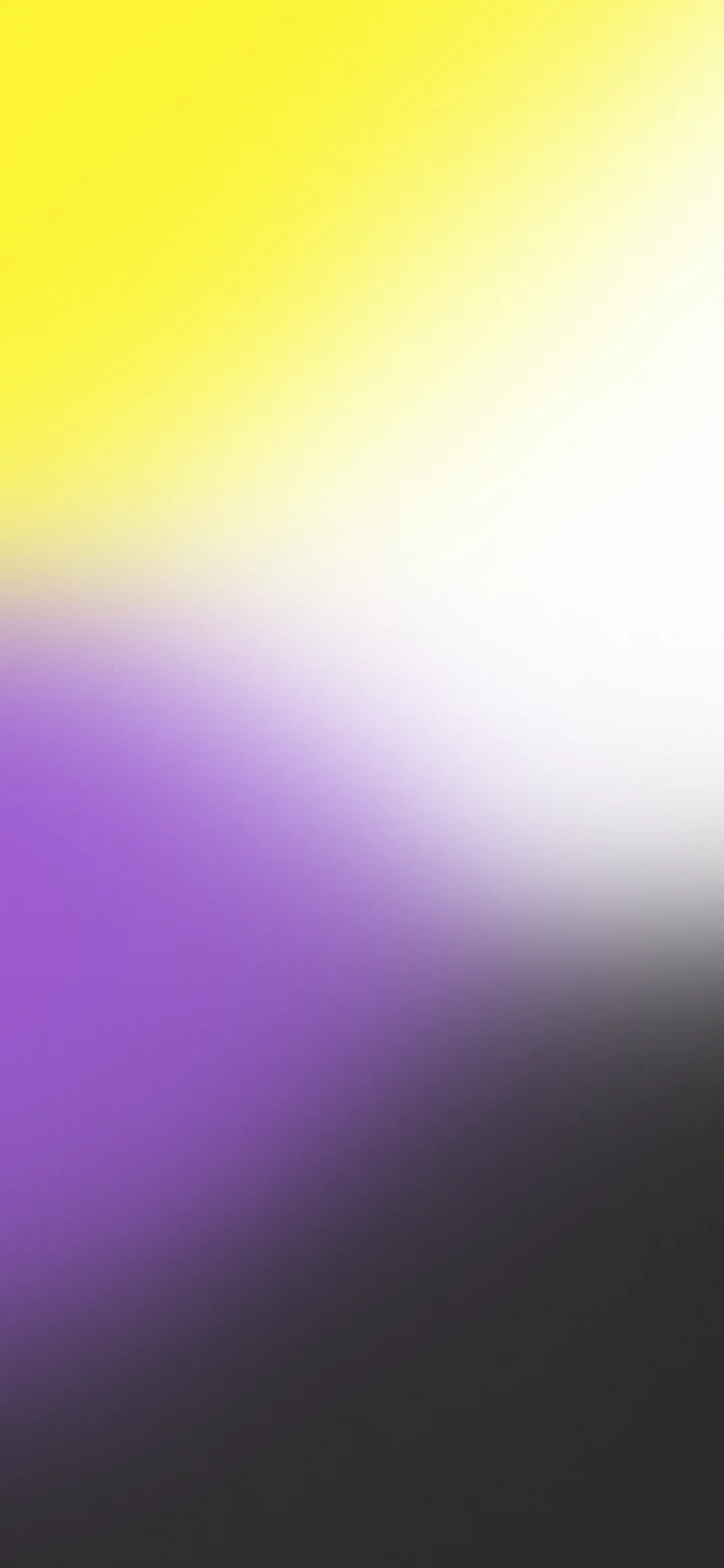 Nonbinary Pride Mesh Gradient wallpaper for iPhone and Android