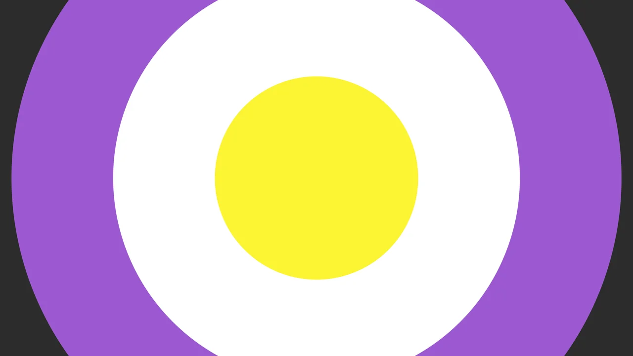 Nonbinary Pride Rings desktop wallpaper in 4K
