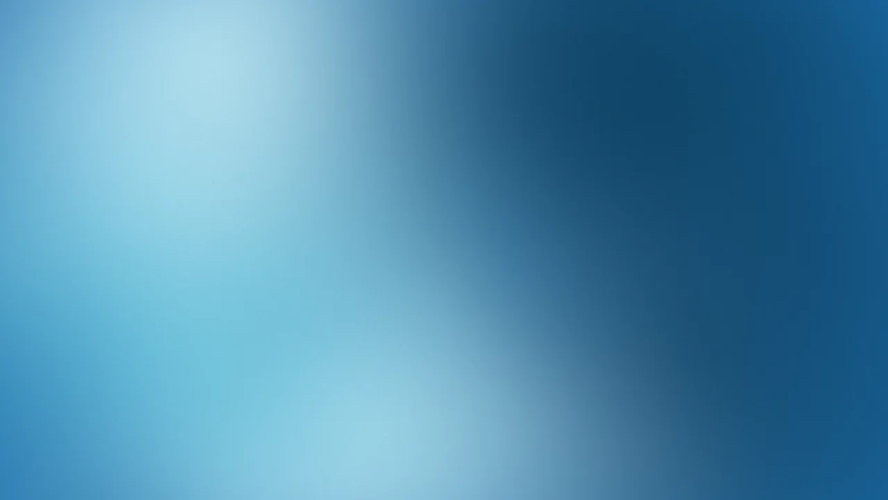Ocean Blue Dreamy Aura Gradient desktop wallpaper in 4K