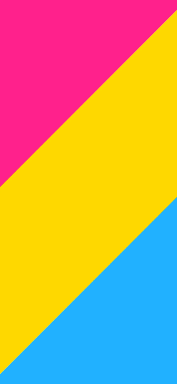 Pansexual Diagonal Pride Stripes wallpaper for iPhone and Android