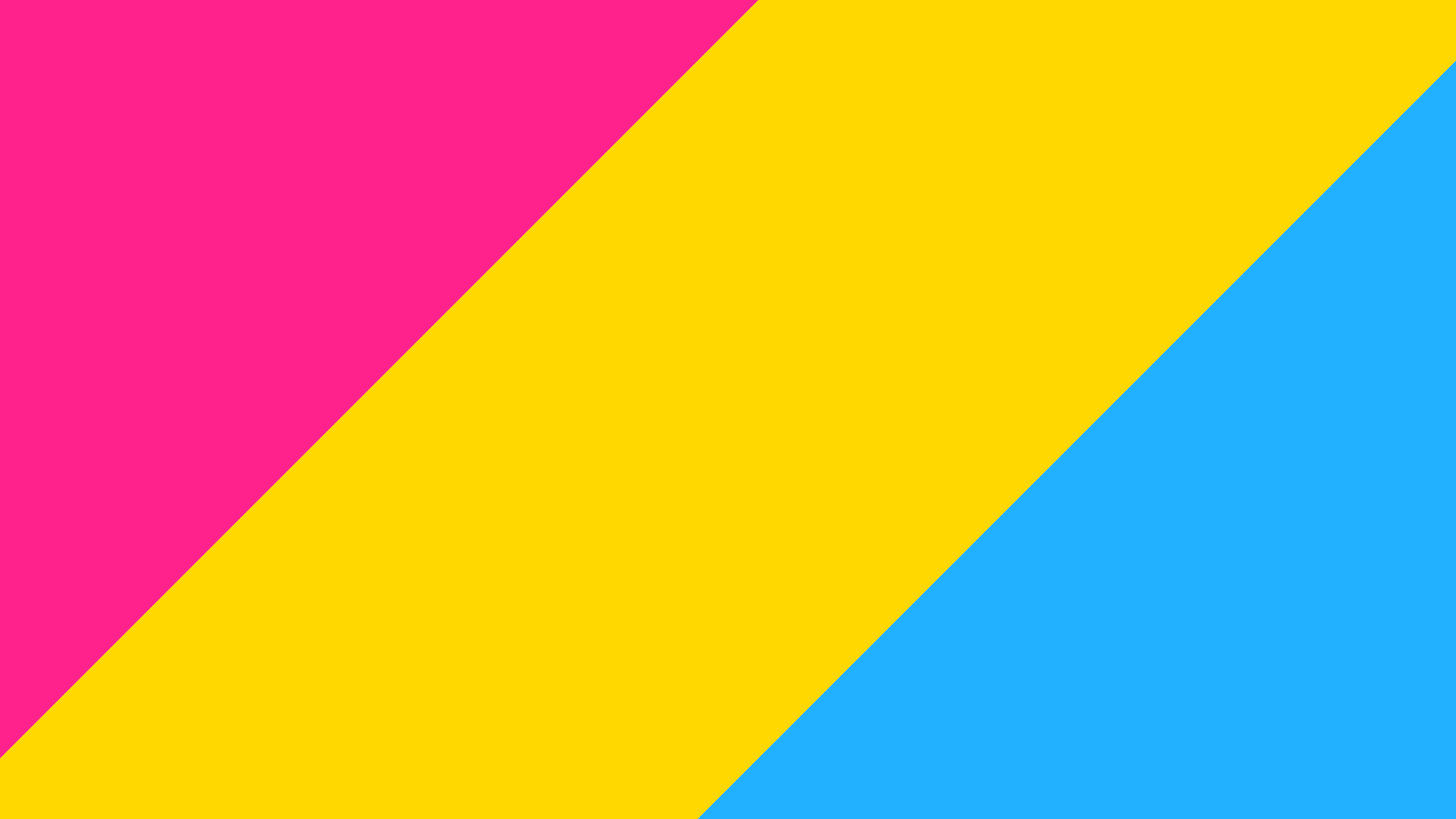 Pansexual Diagonal Pride Stripes desktop wallpaper in 4K